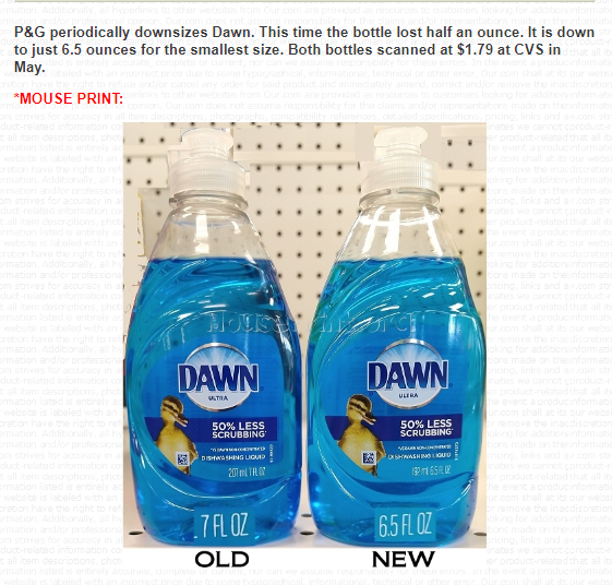 Dawn Dawn Ultra Dish Soap — 7fl oz to 6.5fl oz