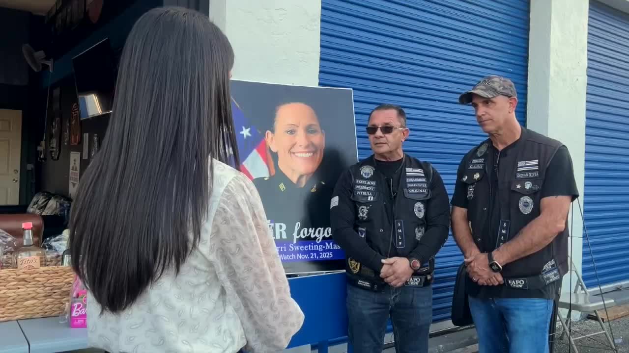 Law enforcement community rallies to support daughter of fallen IRC sergeant