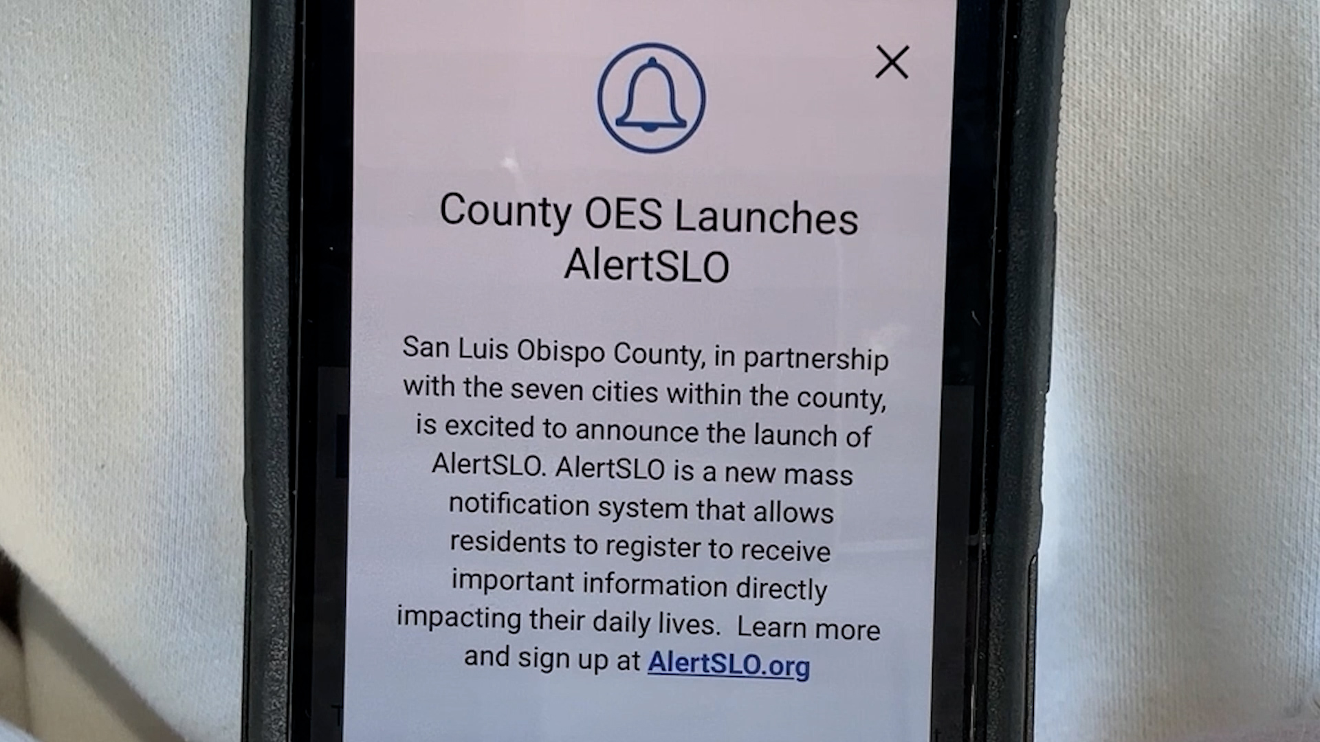 After one year of AlertSLO , a call for more participation