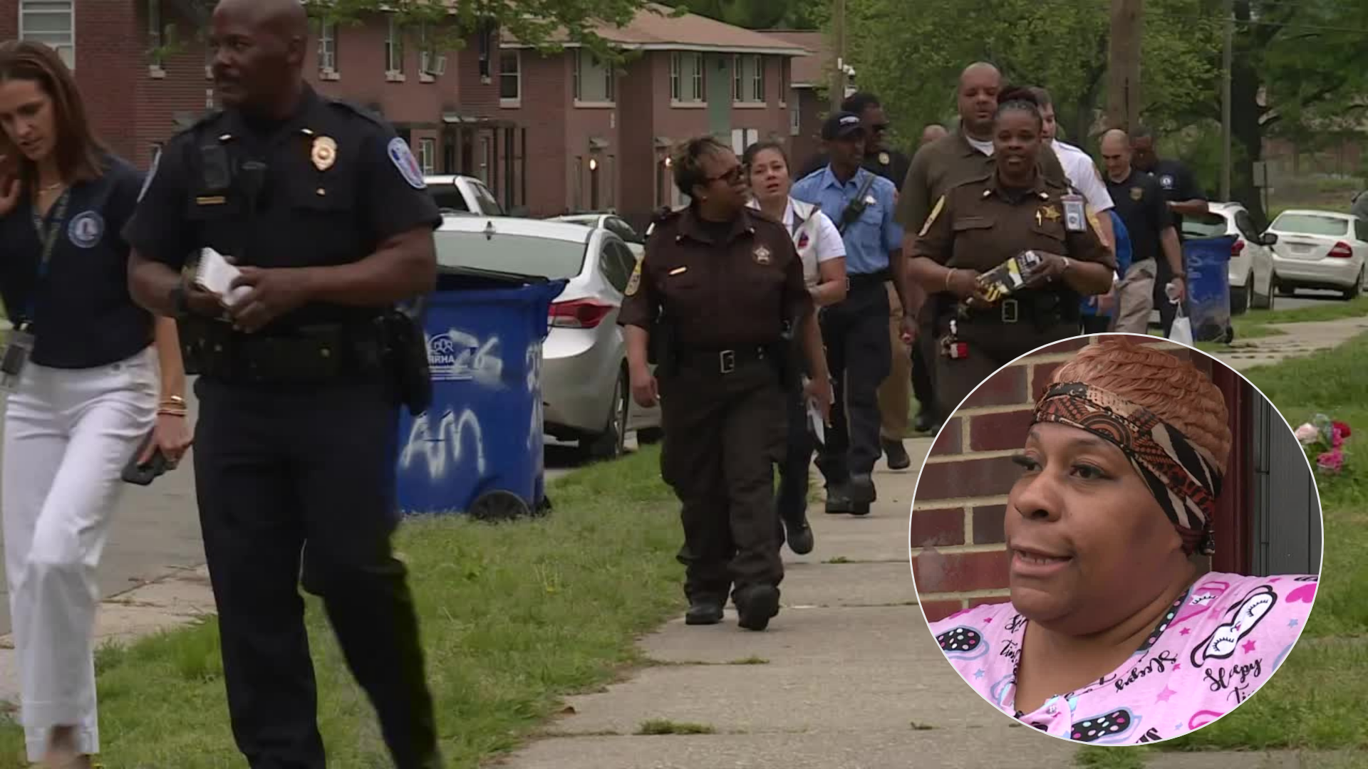 RPD hosts community walkthrough in Whitcomb Court: 'Clean these streets up' - Vimarsana News