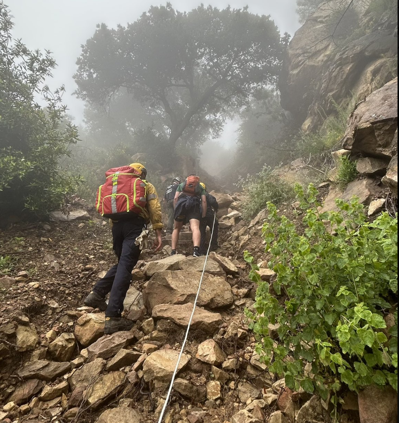 Rain causes slippery conditions, leads to trail rescue in Montecito - Vimarsana News