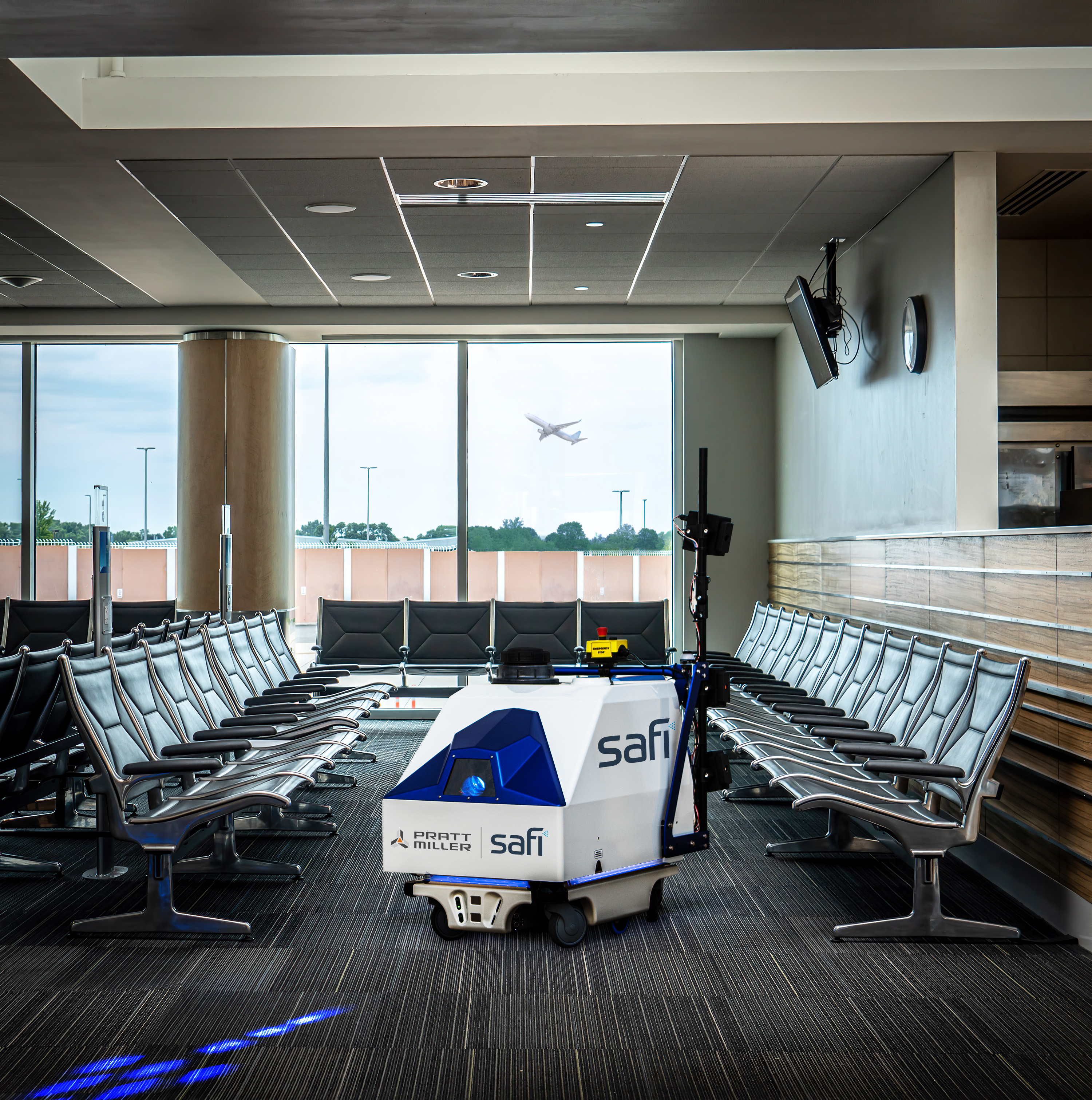 Autonomous disinfecting robot now rolling around Detroit Metro Airport's McNamara Terminal - Vimarsana News