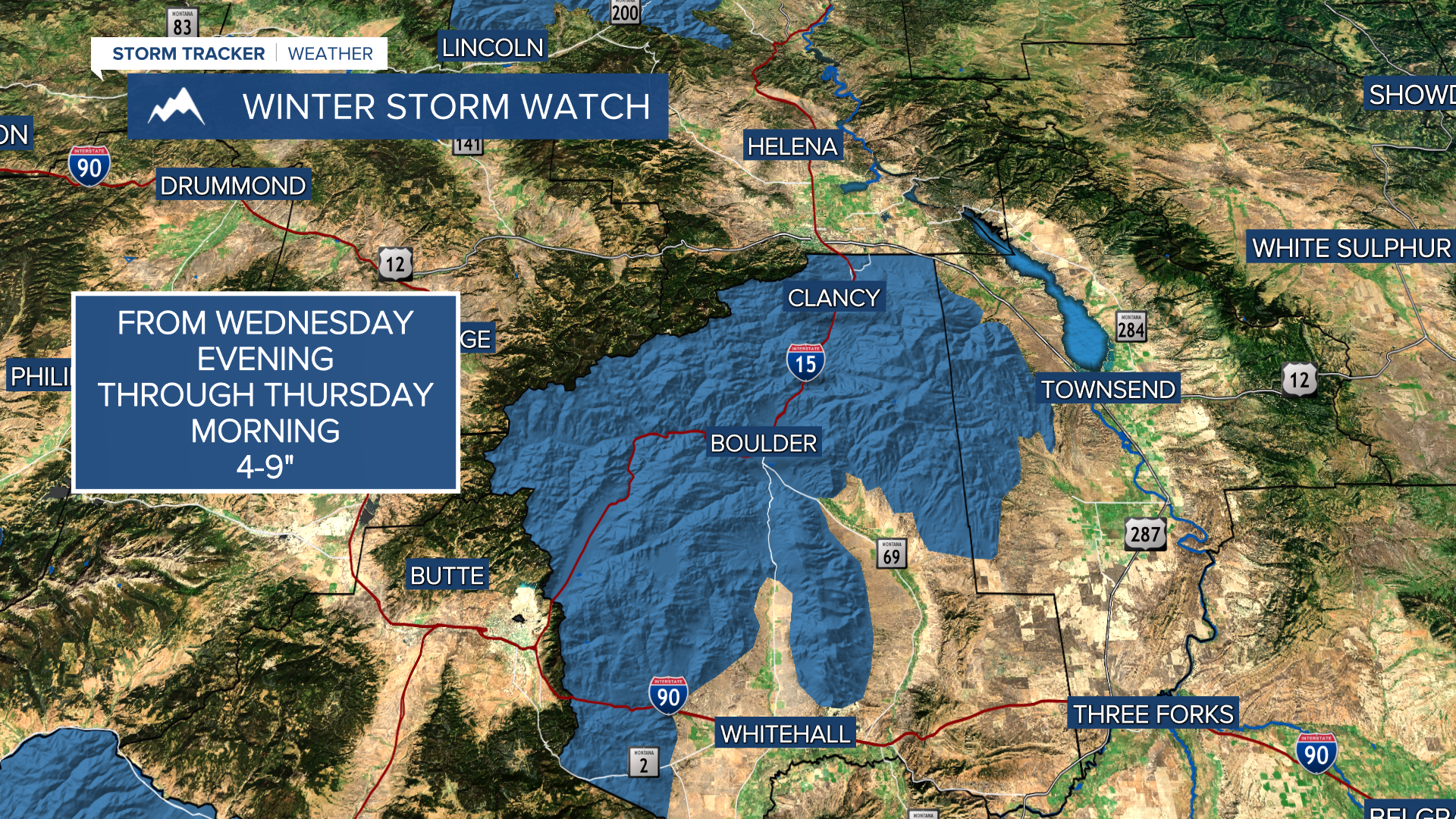Multiple Winter Storm Watches Issued Ahead of Potent System on Wednesday - Vimarsana News