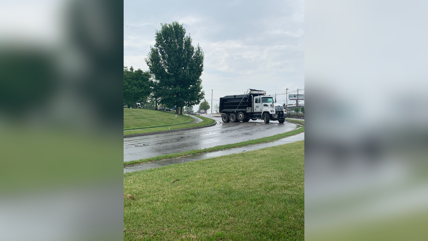 Part of Richmond Road shut down due to downed power lines from wreck - Vimarsana News