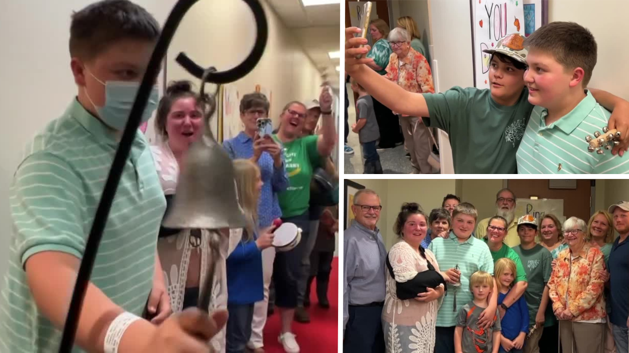 'You made it!' Va. boy who loves John Deere tractors finishes cancer treatment - Vimarsana News