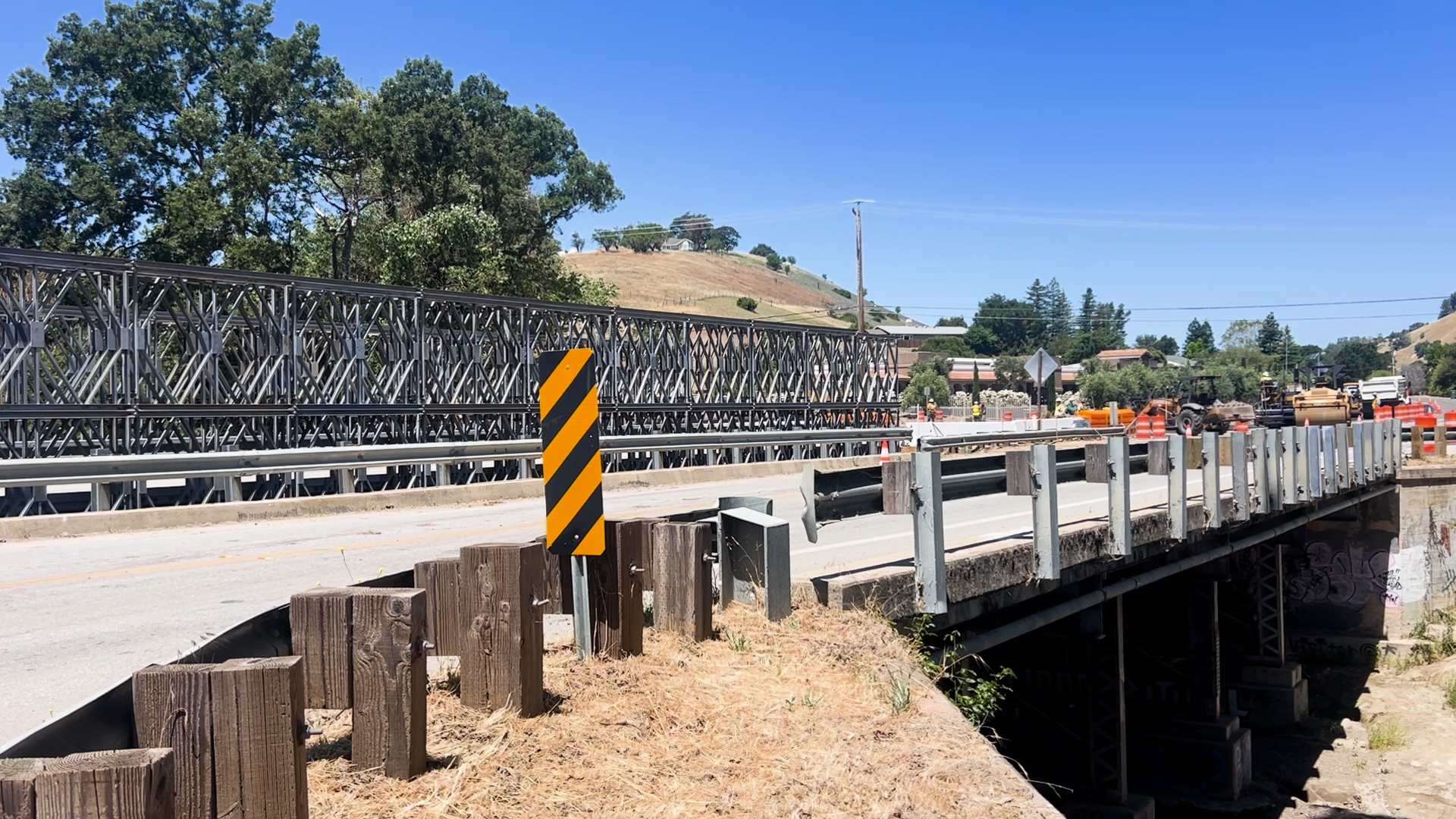 El Camino Real Bridge replaced with temporary bridge; delays expected - Vimarsana News