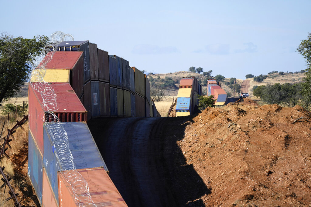 Containers used as a border wall are being removed, but at what cost? - Vimarsana News