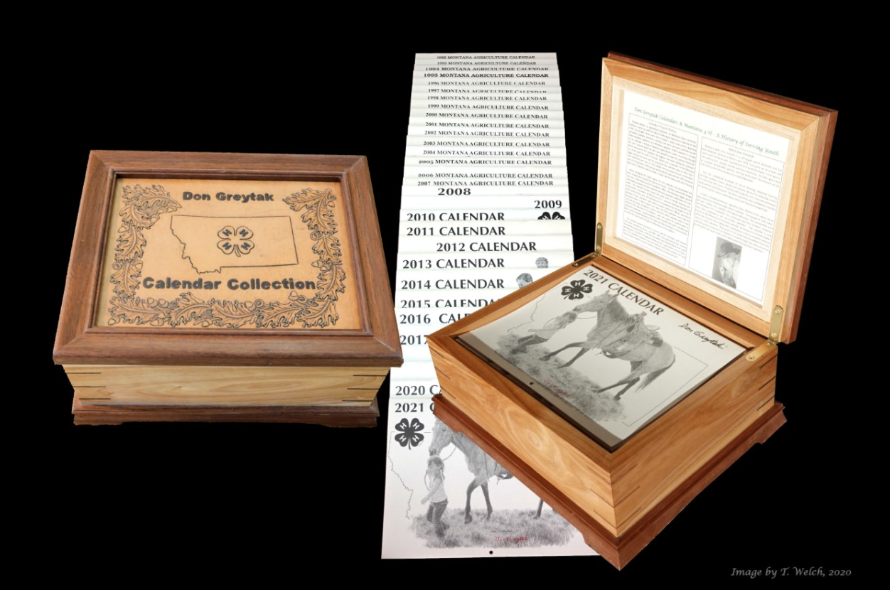 Montana 4-H Foundation to raffle 30-year Don Greytak Calendar Collection - Vimarsana News