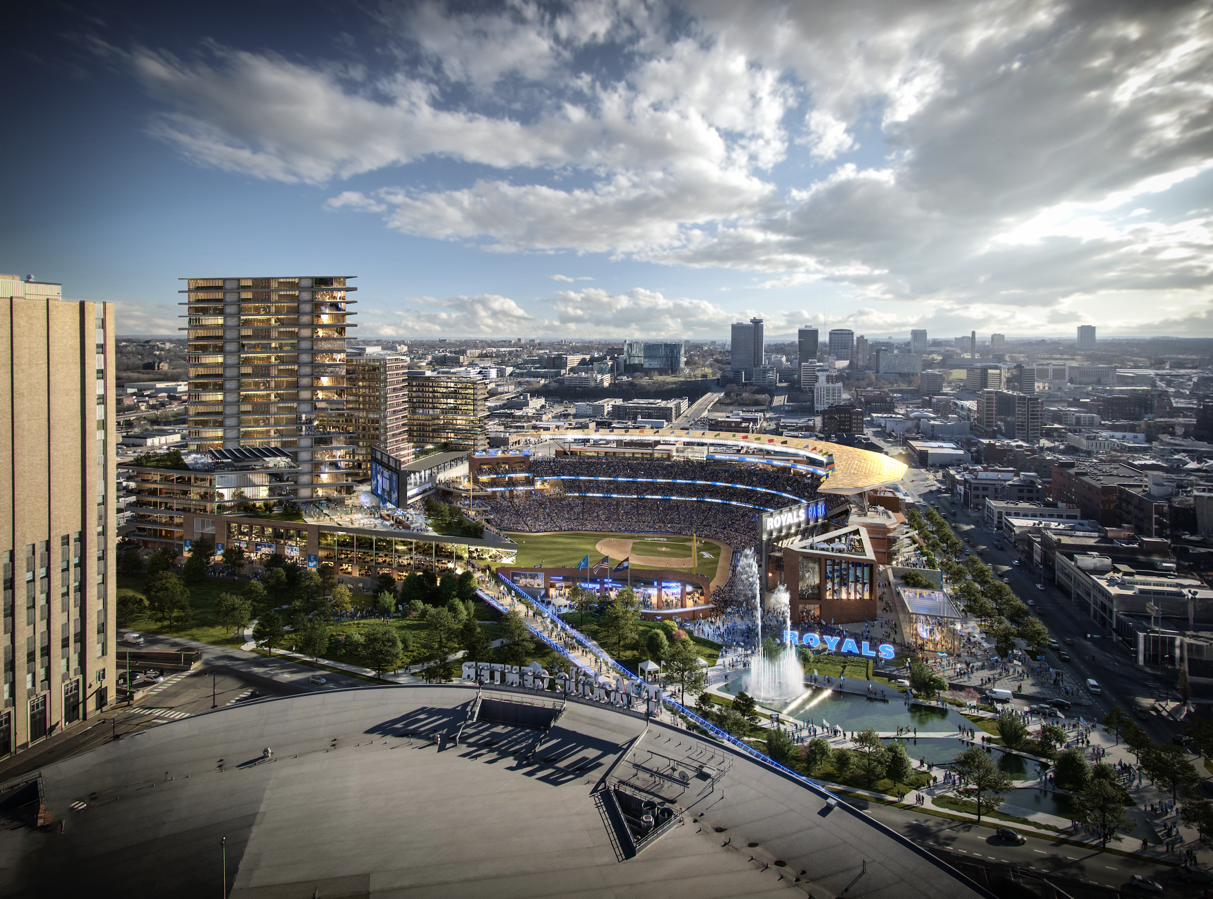 Royals, Crossroads Community Association sign agreement on potential ballpark - Vimarsana News