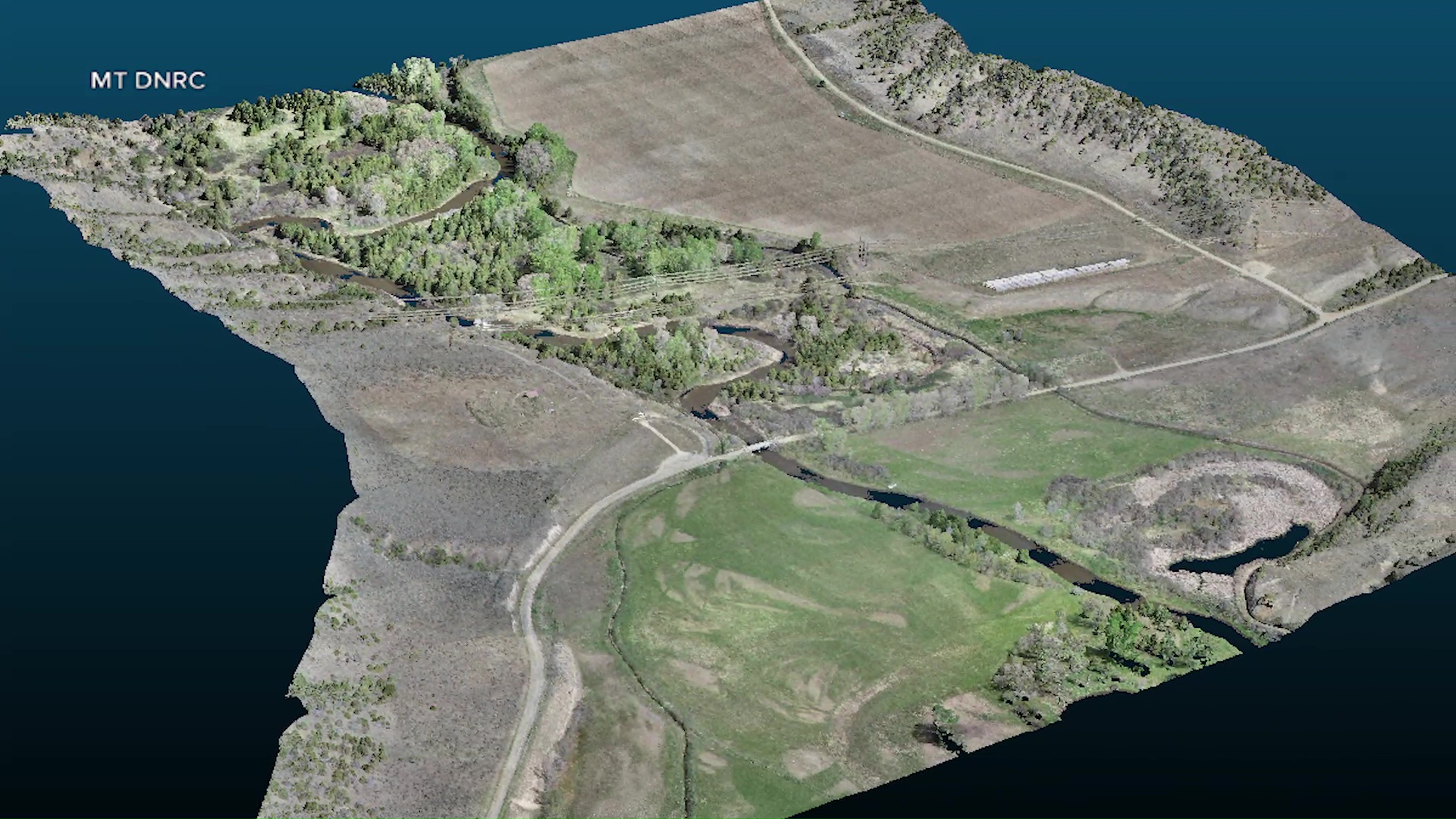 DNRC is using drone and LiDAR technology to better understand water flow - Vimarsana News
