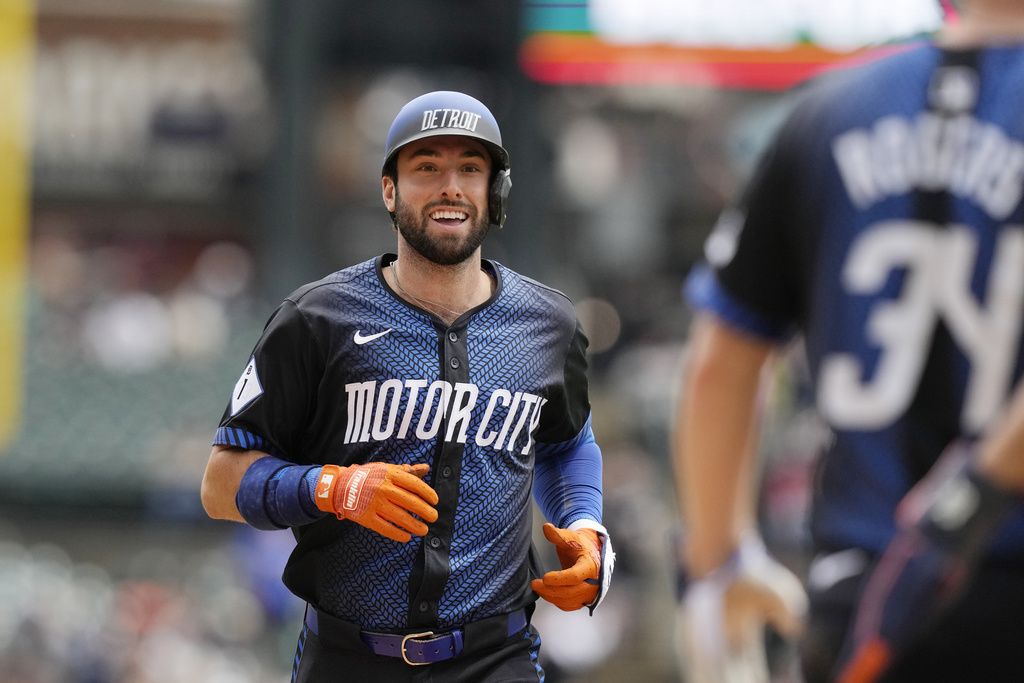 Matt Vierling hits homer for third game in a row as Pirates route Tigers - Vimarsana News