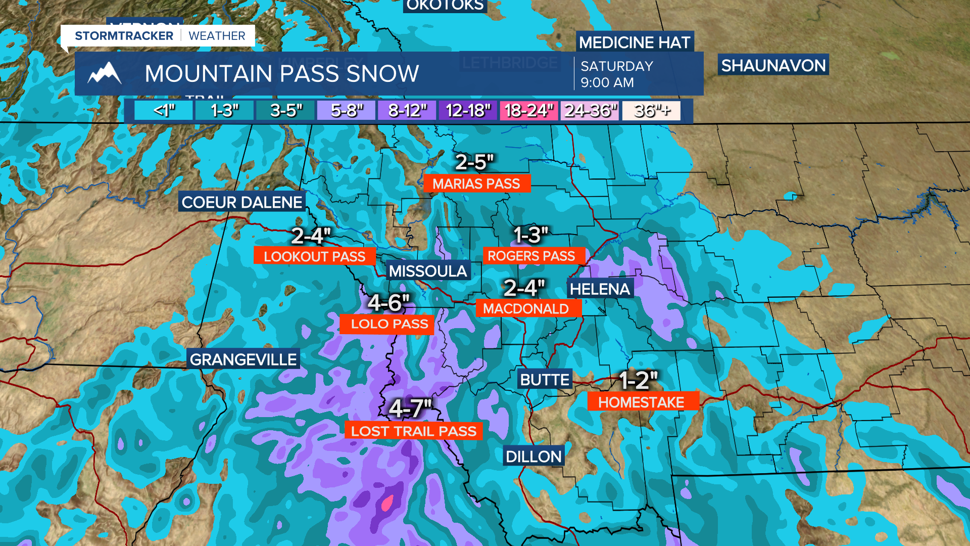 Mountain snow & valley rain/snow through Saturday - Vimarsana News