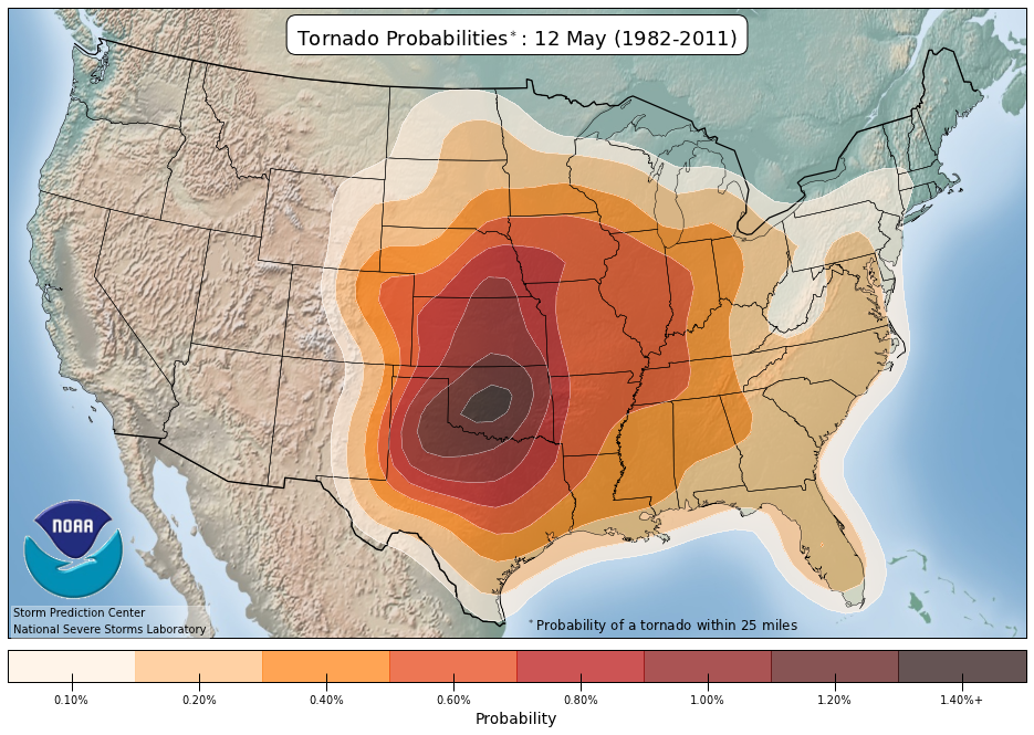 Weather Blog - Tornado Alley Is Very Quiet & It Has Not Shifted - Vimarsana News