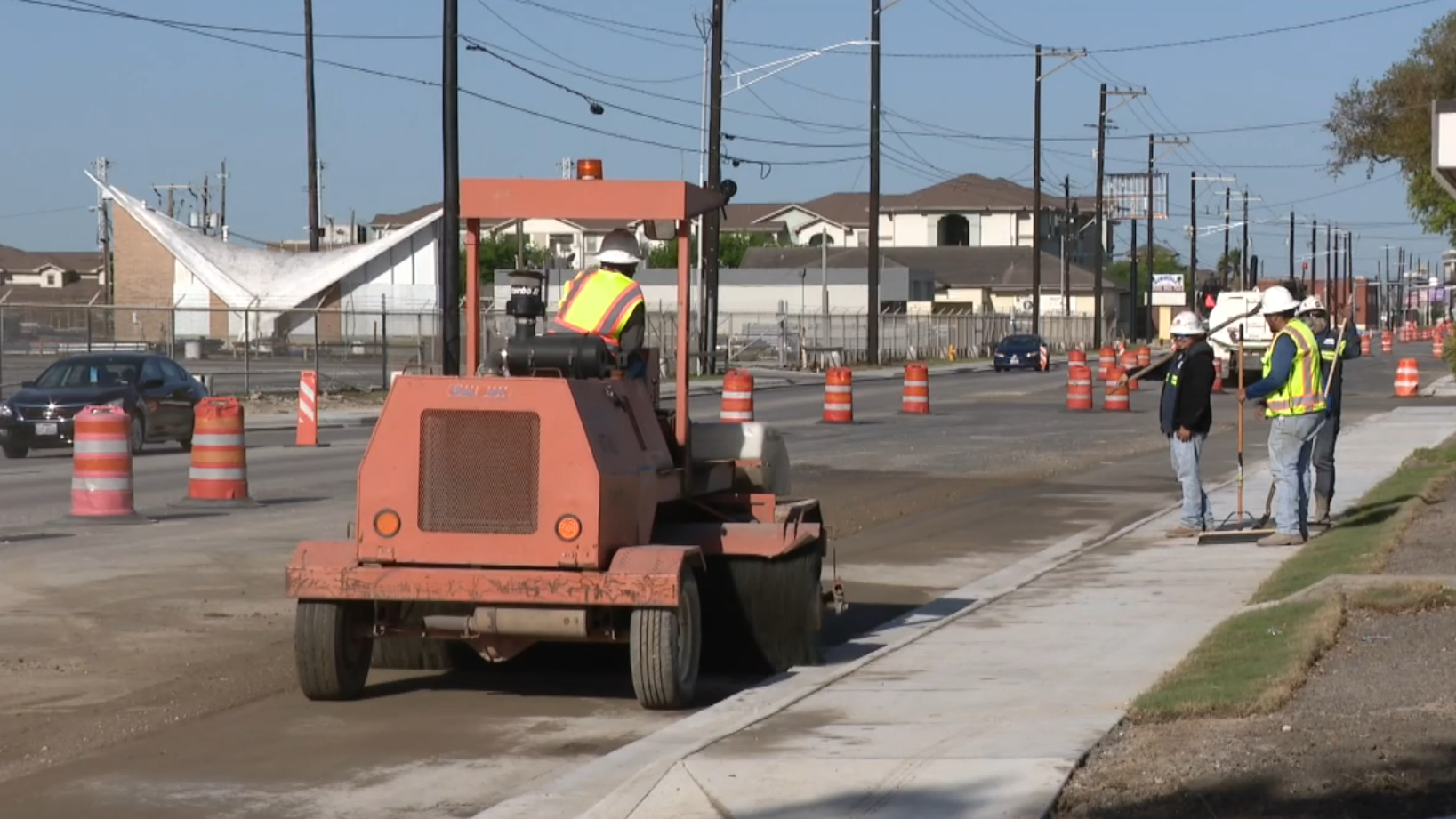 Leopard street construction will be done just in time for Buc Days - Vimarsana News