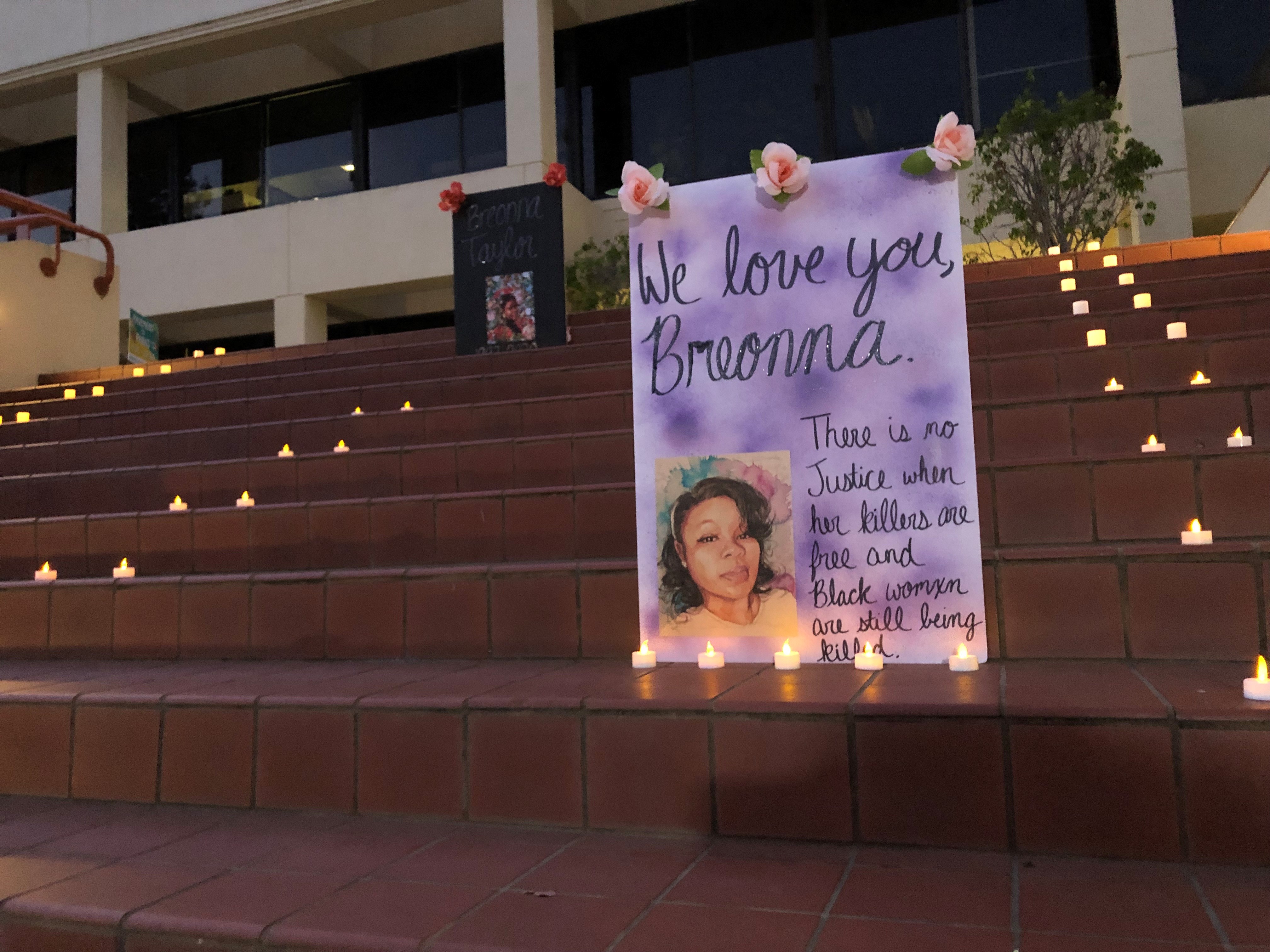 Vigil hosted in downtown San Luis Obispo for Breonna Taylor