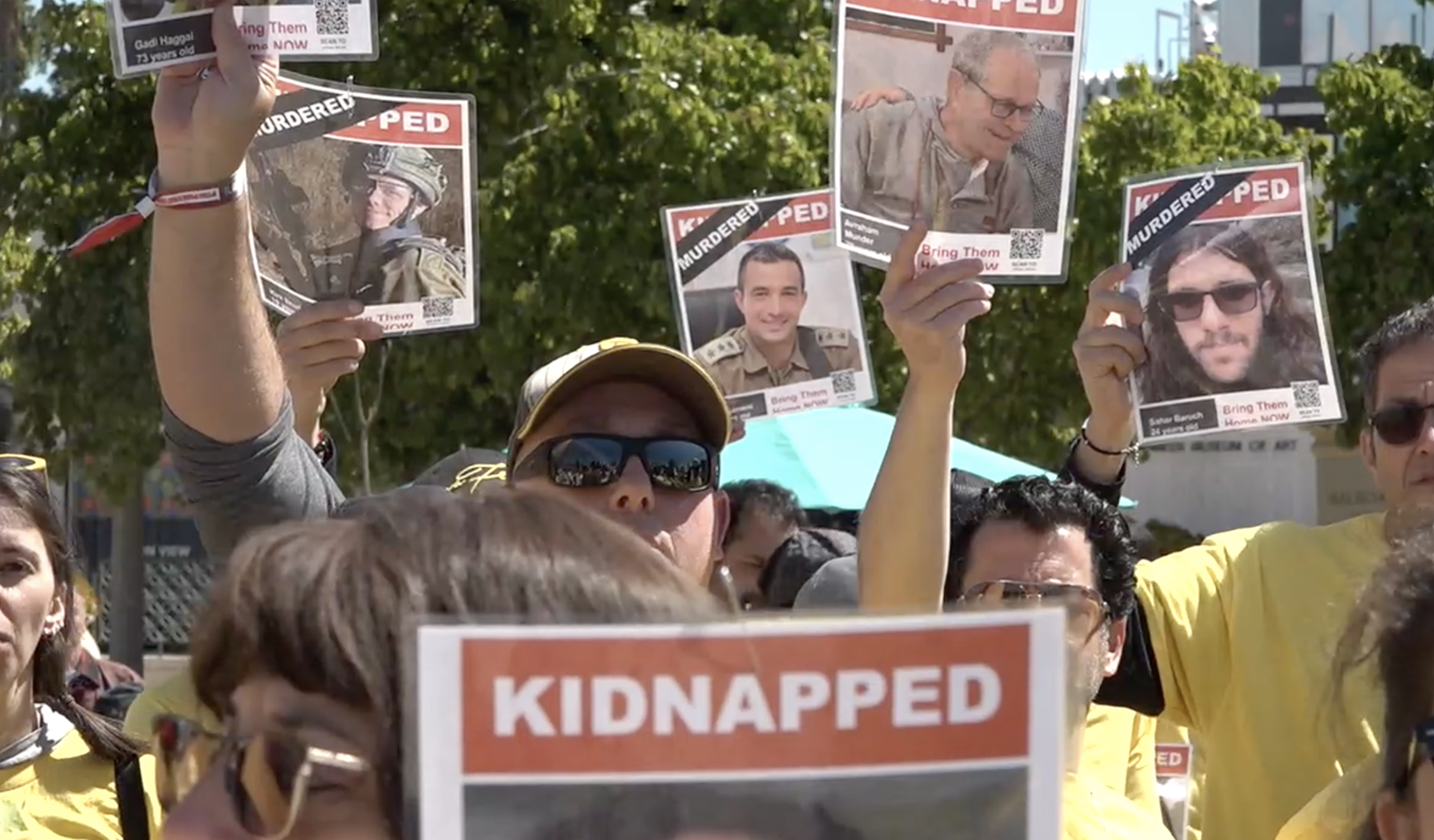 San Diegans rally for release of hostages 6 months after Hamas attack - Vimarsana News