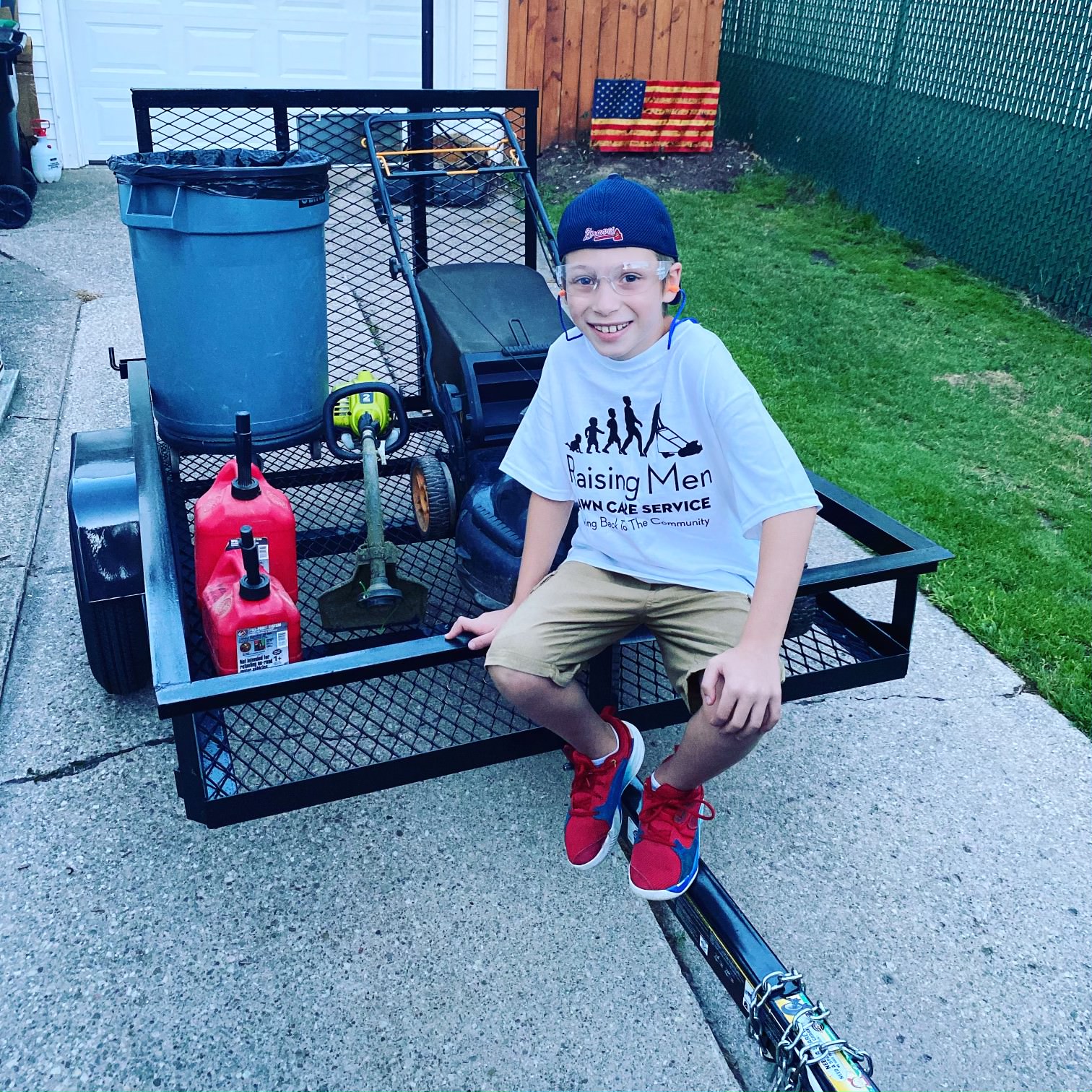 Local kid vows to mow 50 lawns for free as part of "We Are Raising Men" nonprofit - Vimarsana News