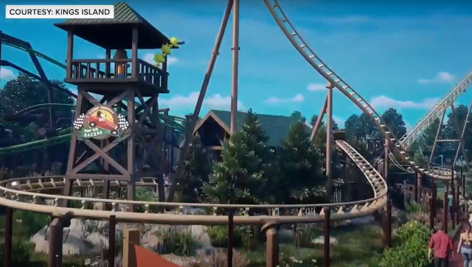 Kings Island installs last piece of track for new rollercoaster - Vimarsana News
