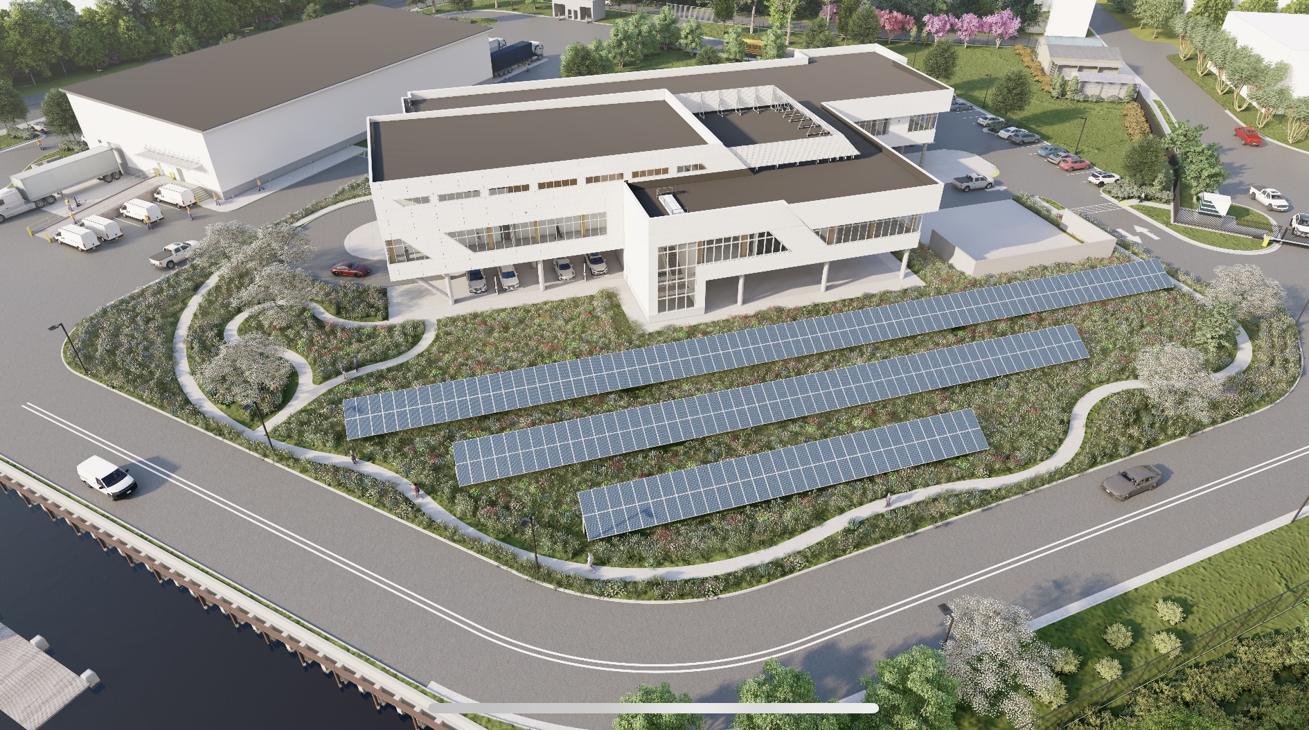 Ground broken for offshore wind monitoring center in Norfolk - Vimarsana News