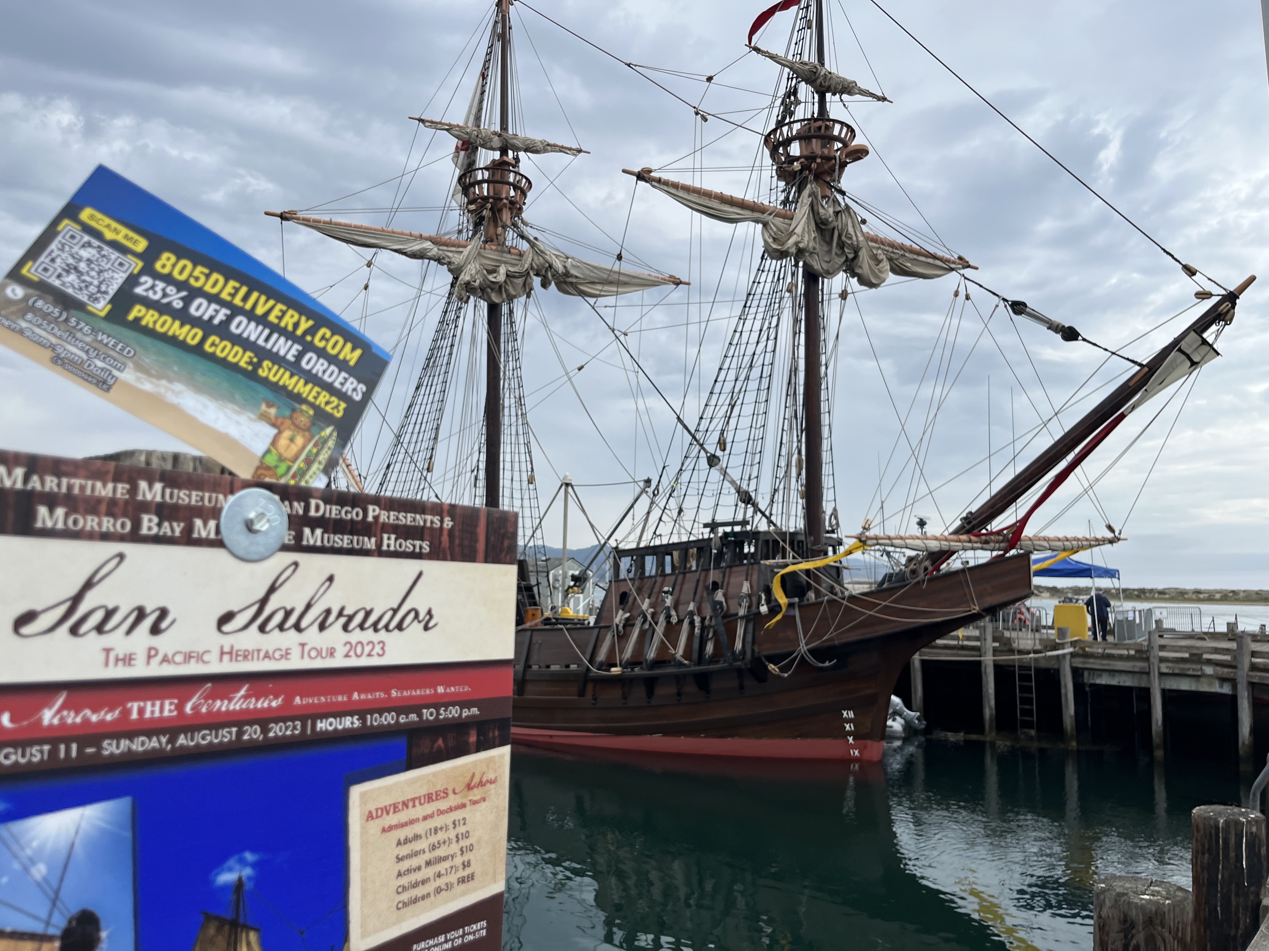 Replica tall ship, San Salvador, arrives in Morro Bay: 'This changed the world' - Vimarsana News
