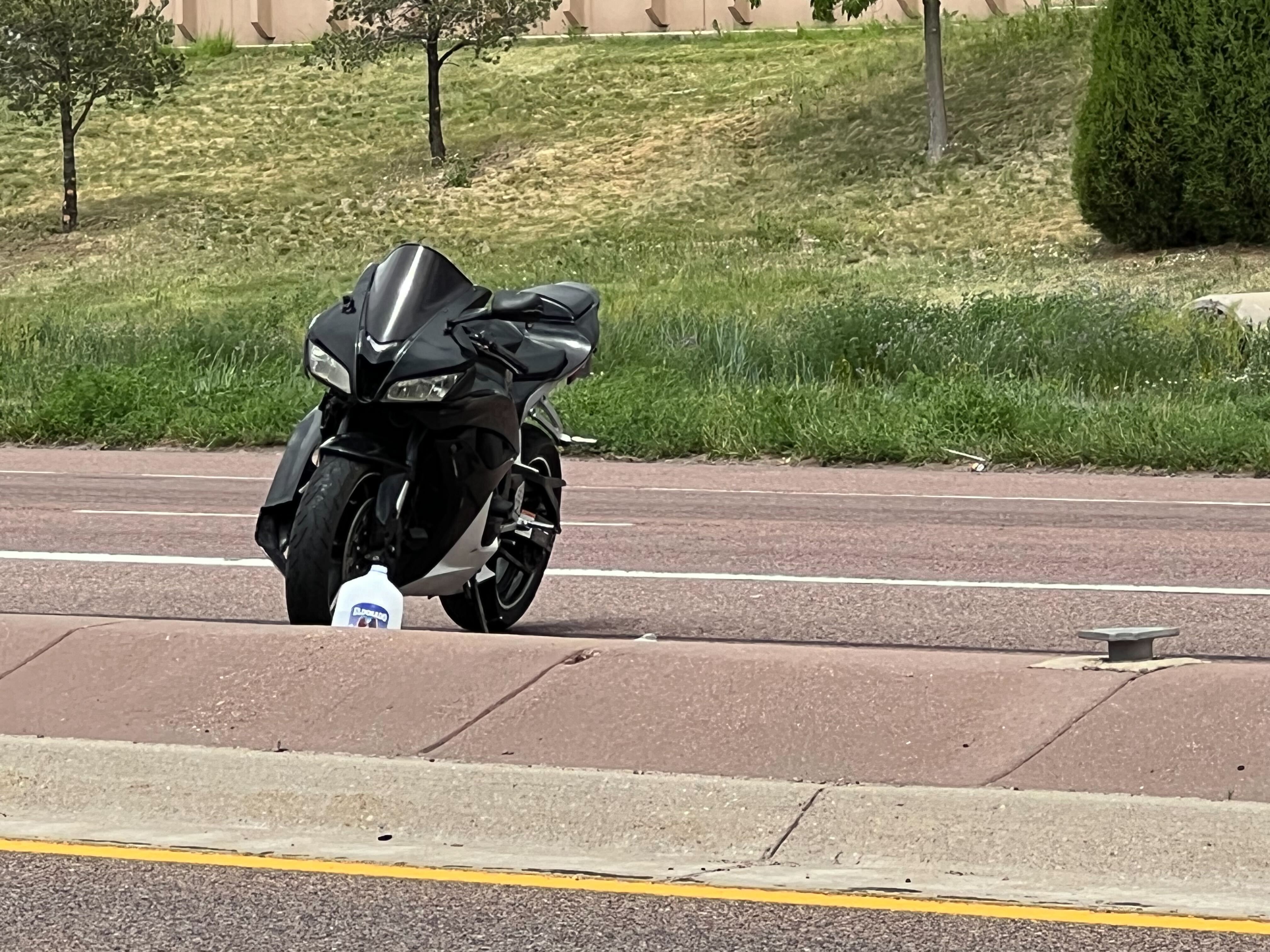 Motorcycle riders hospitalized after getting hit by a car on