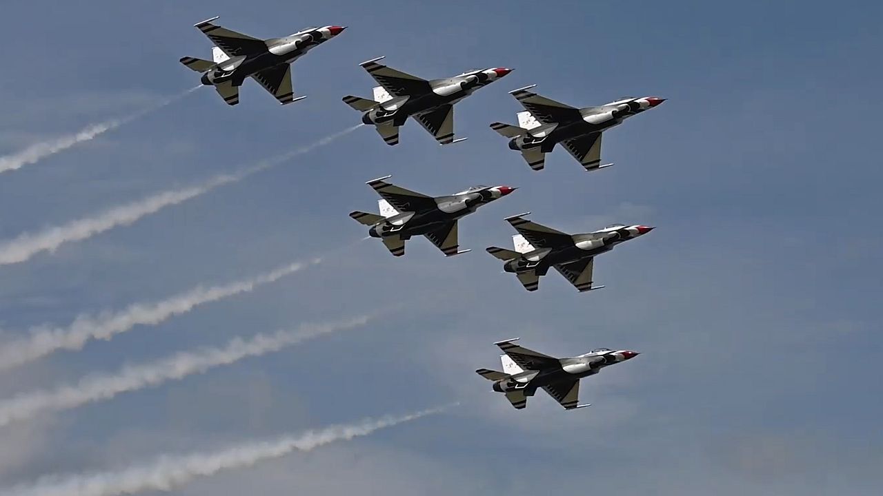 USAF Thunderbirds will headline this weekend's air show in Great Falls - Vimarsana News