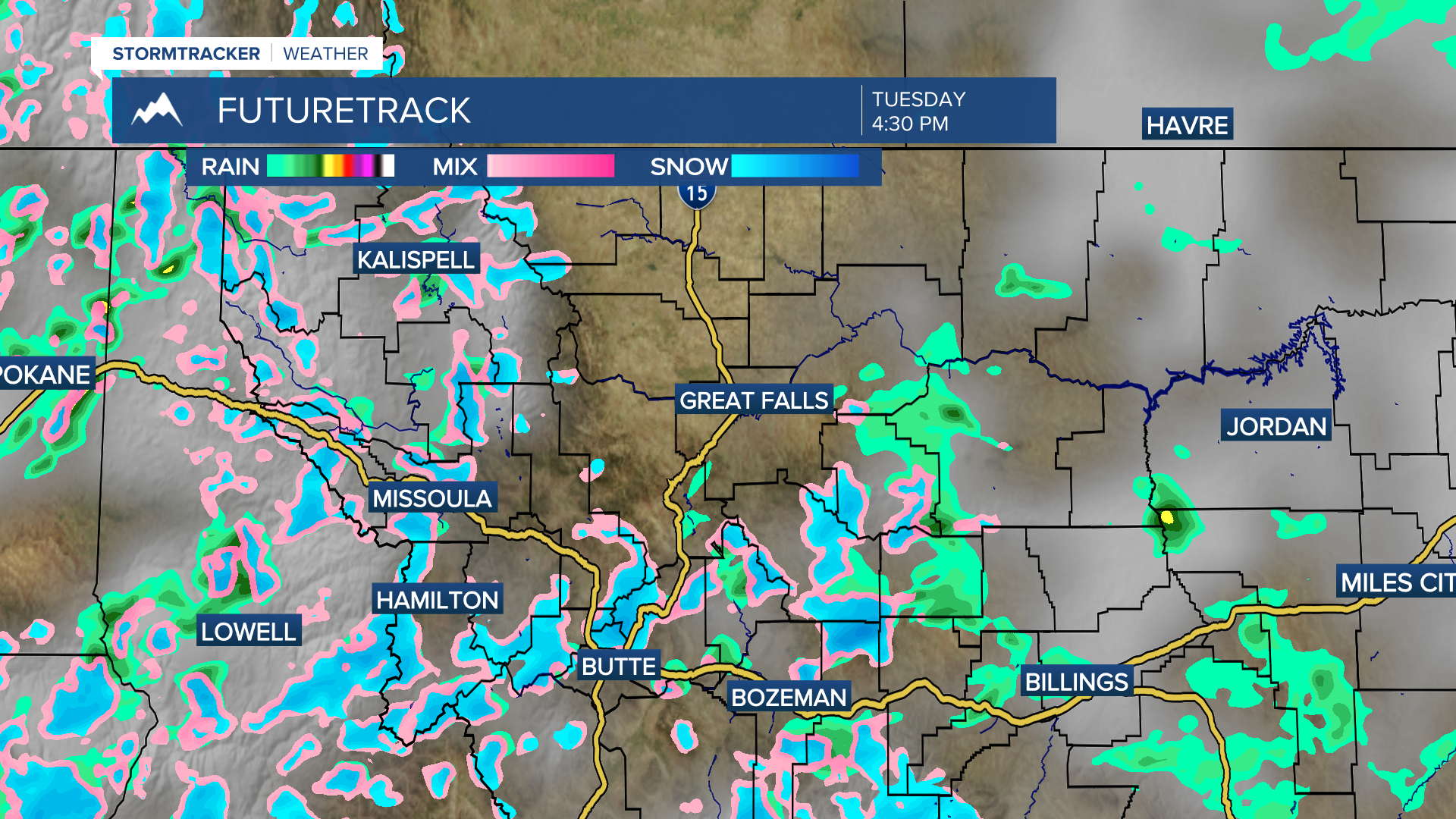 Weather Forecast: Valley rain/mountain snow potential today for western Montana - Vimarsana News
