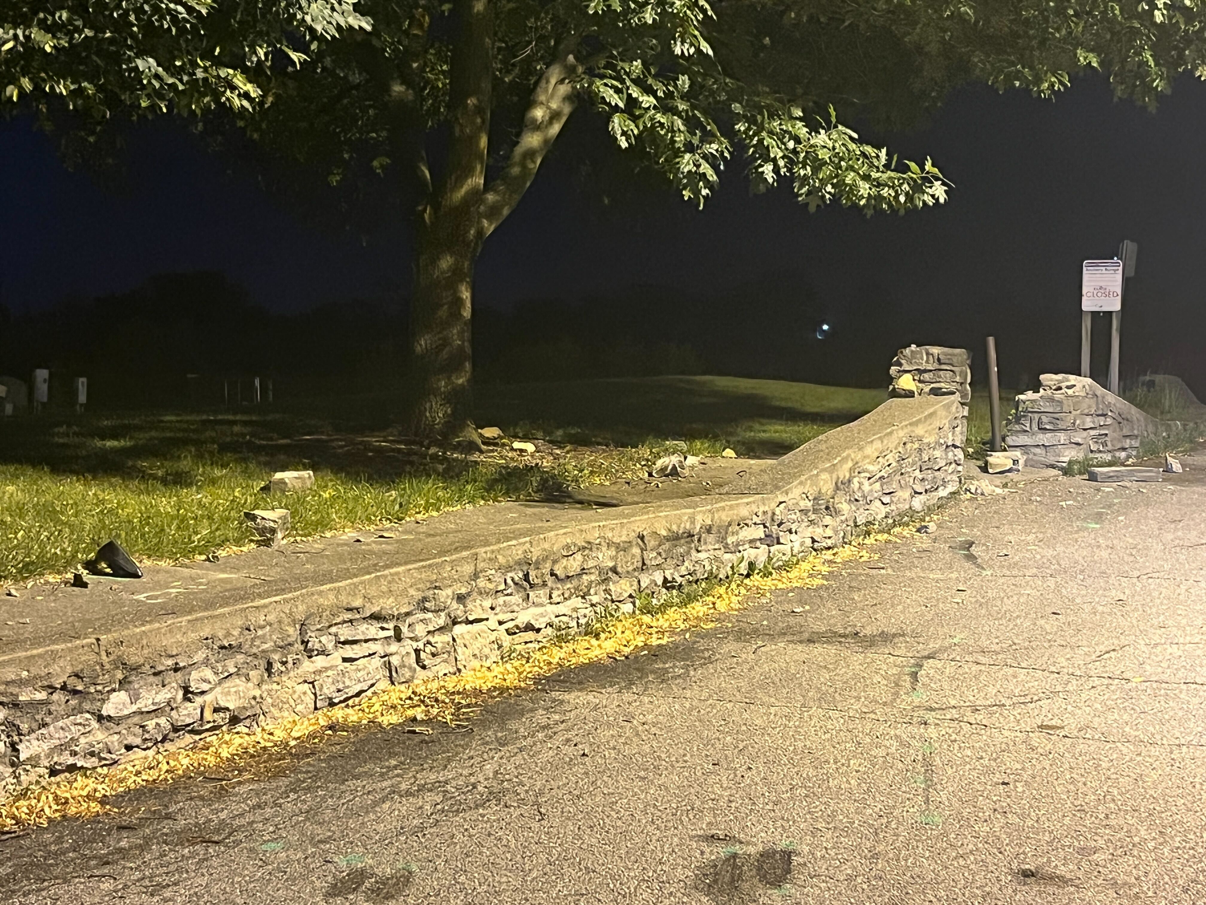 CPD: Teen hospitalized, another injured after car hits wall they were sitting on - Vimarsana News
