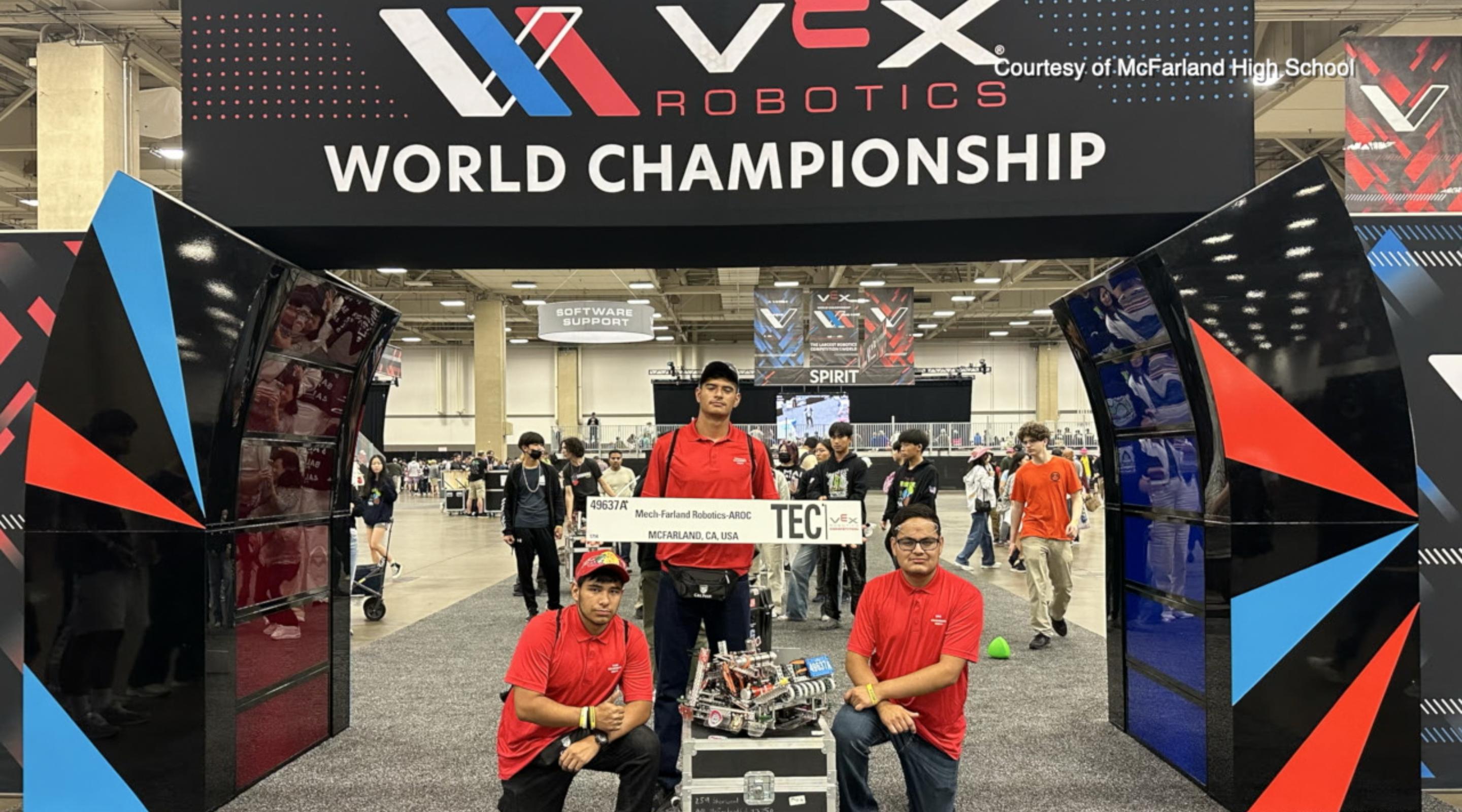 Students from McFarland High School earn prestigious robotics title - Vimarsana News