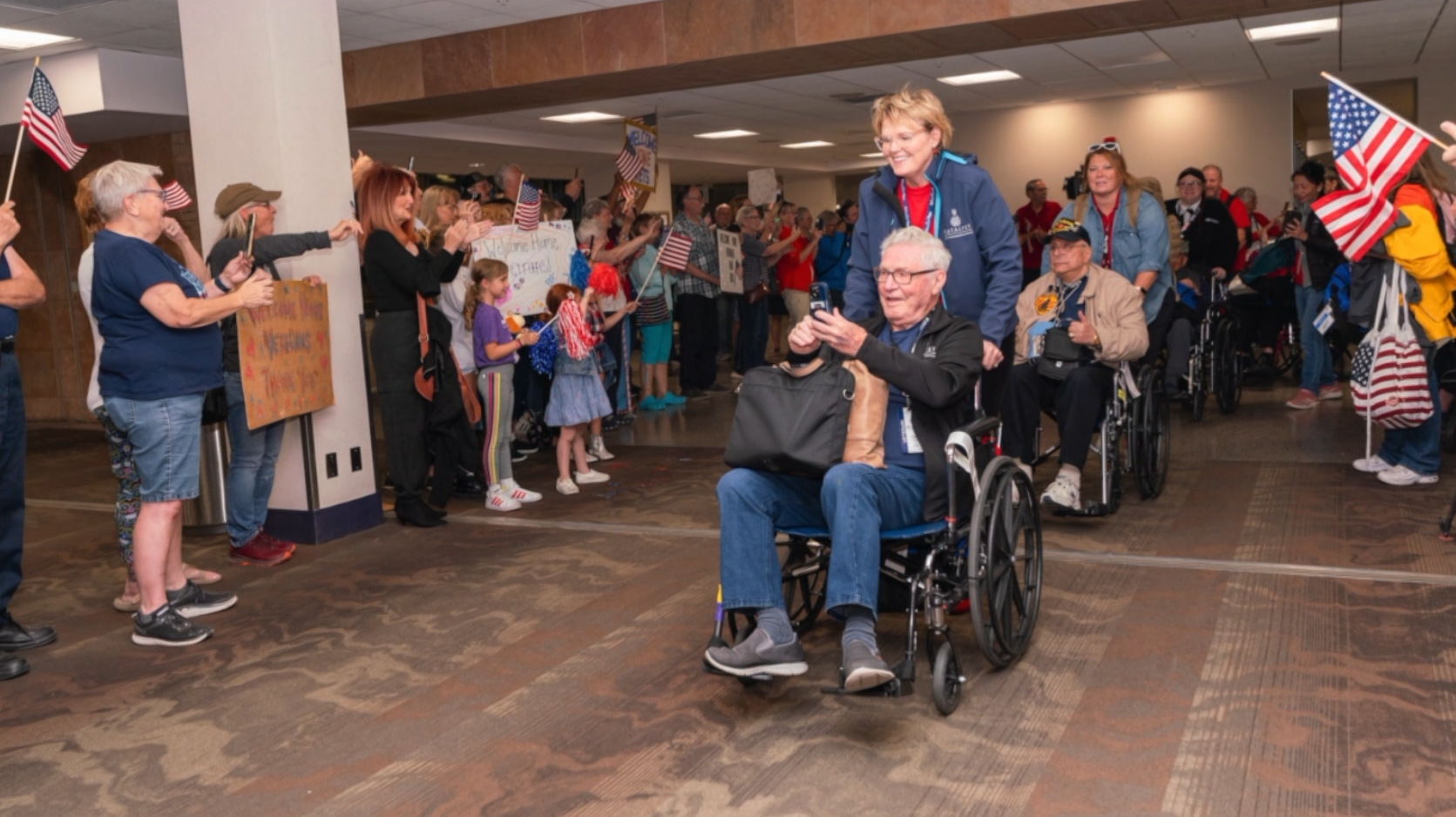 Vietnam Vets receive gratitude that never came after war, thanks to Honor Flight - Vimarsana News