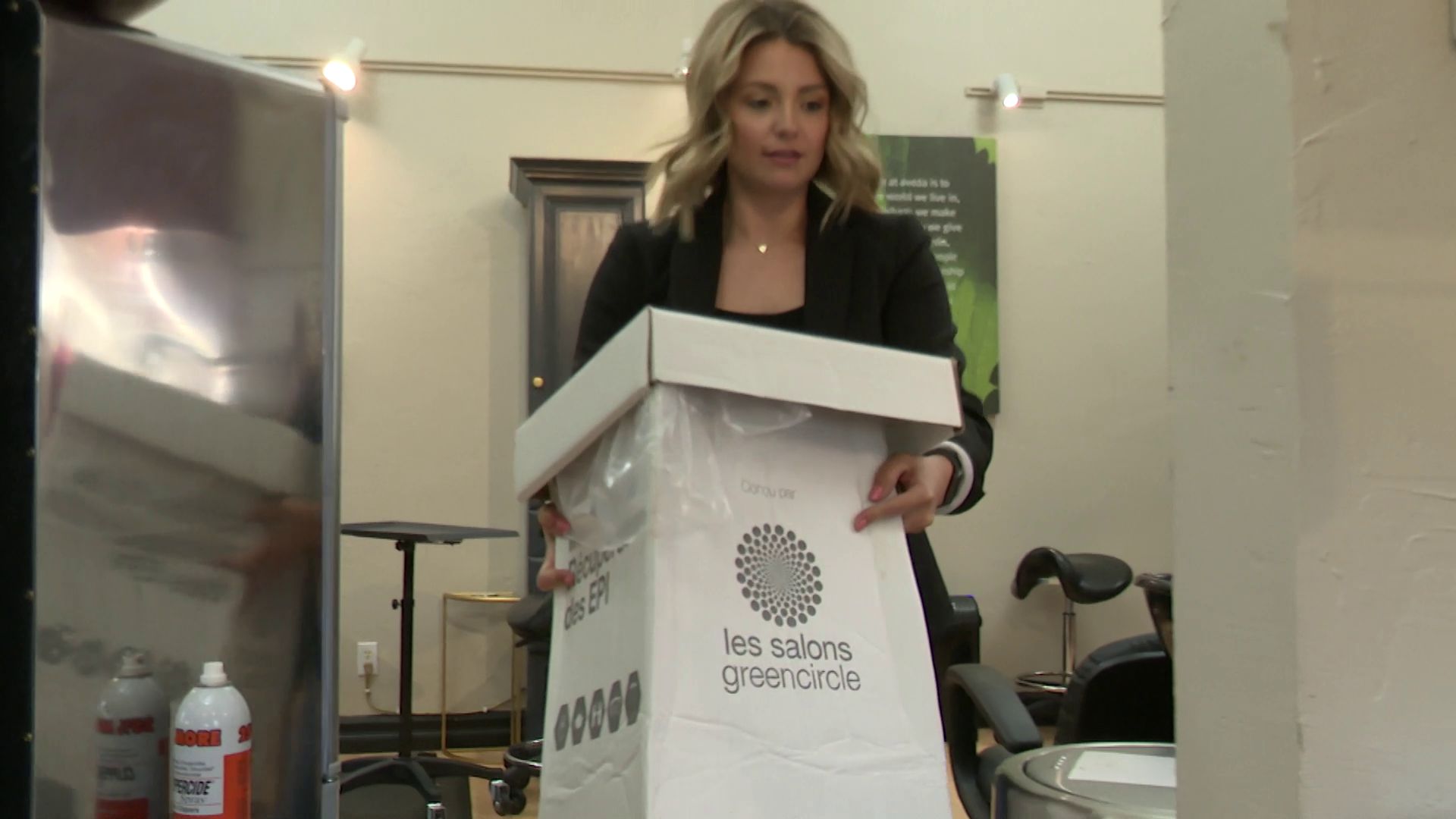 Great Falls salon doesn't let waste go to waste - Vimarsana News
