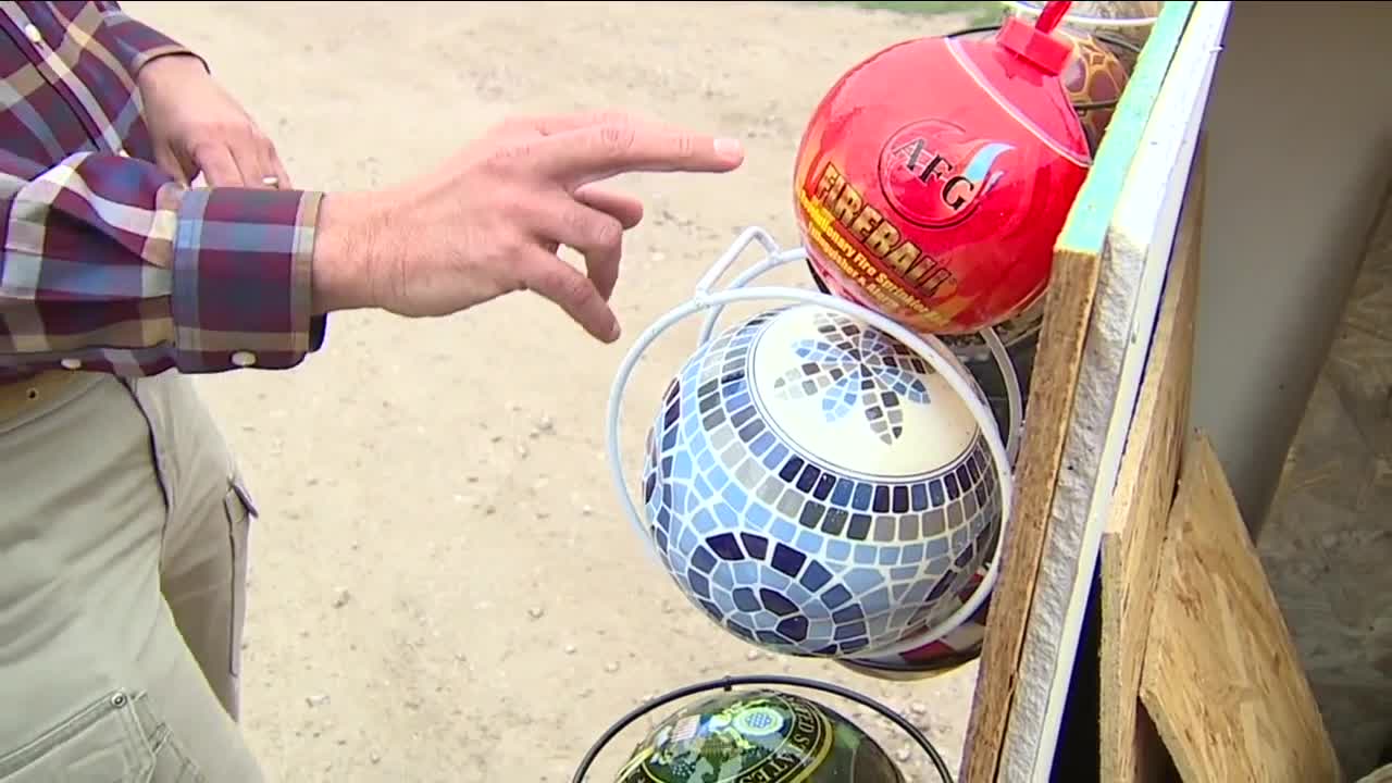 Larkspur man builds self-acting fire extinguisher to protect home, loved ones - Vimarsana News