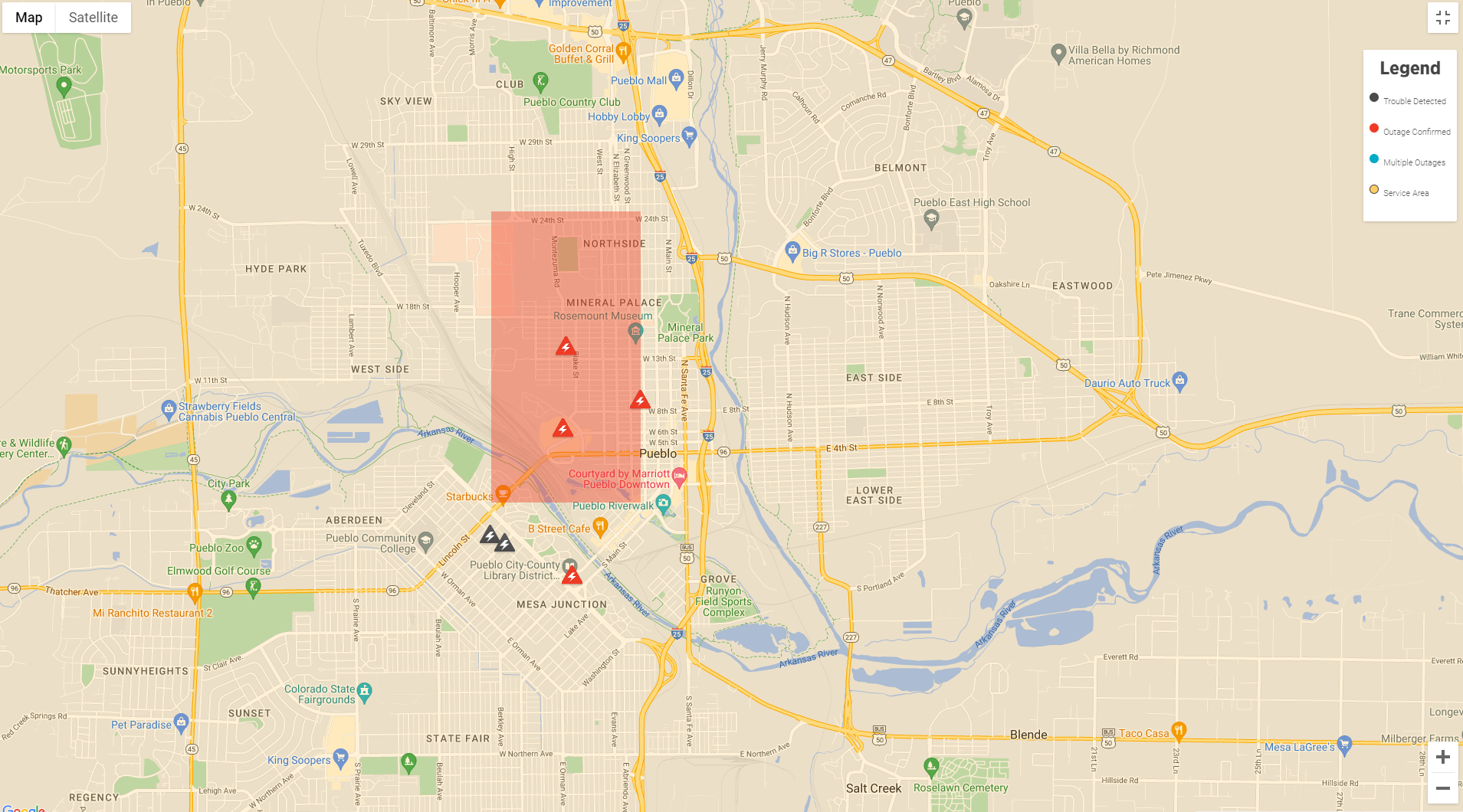 Power outage affects more than 4,000 customers in Pueblo - Vimarsana News