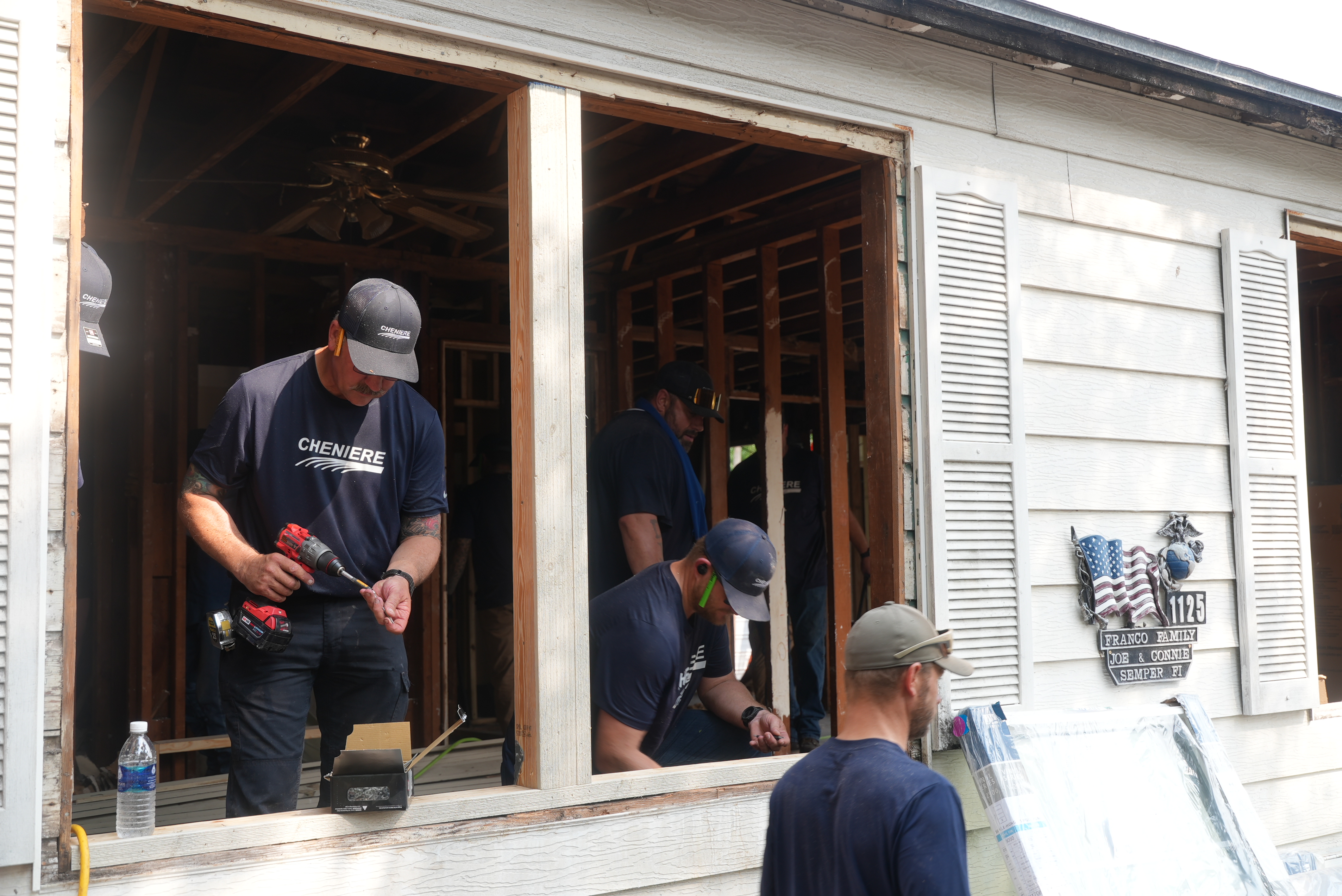 Disabled veteran receives renovations by Habitat for Humanity, Cheniere Energy - Vimarsana News