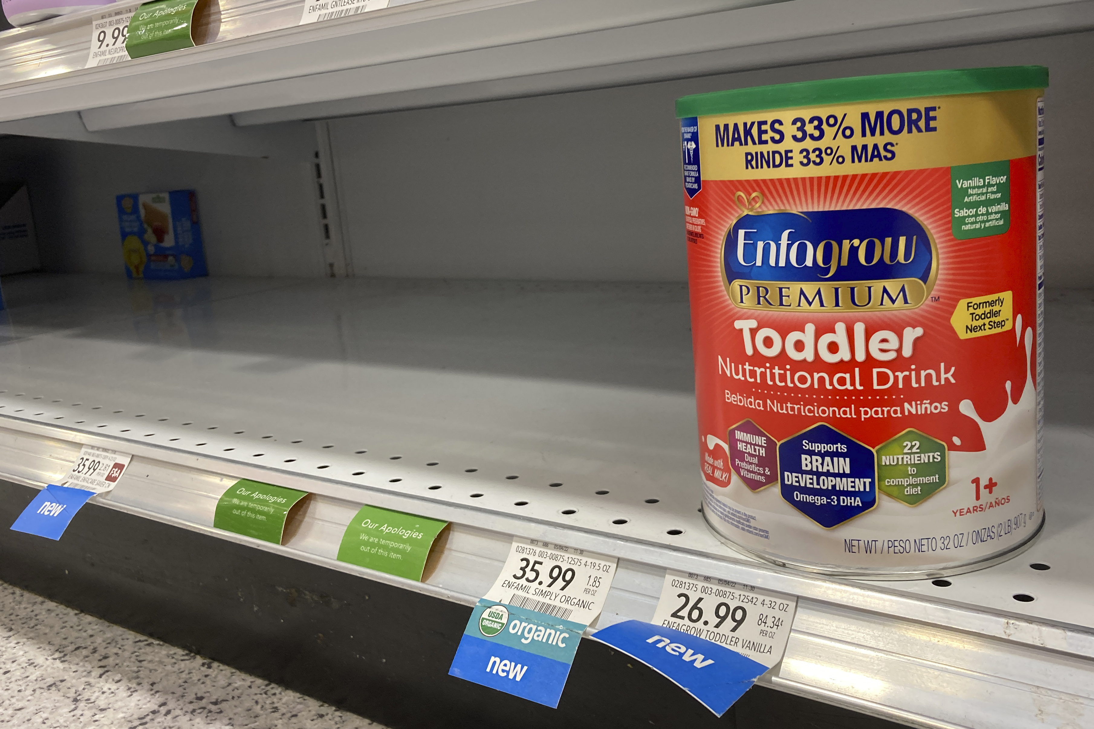 US importing baby formula from Mexico to ease shortage - Vimarsana News