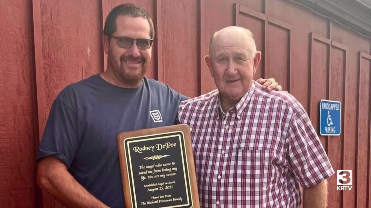Great Falls man thanks his literal life-saver - Vimarsana News