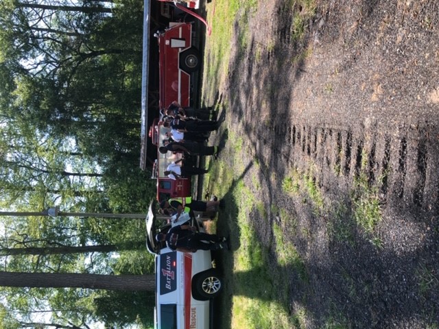 Suffolk Firefighters respond to brush fire in Deer Path Road area - Vimarsana News