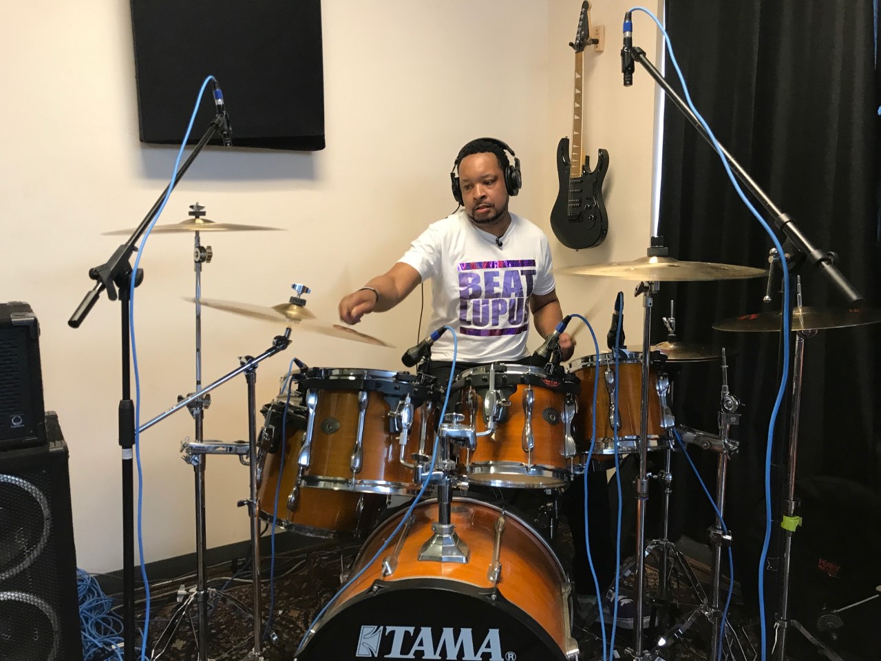 Drummer hopes to beat lupus: 'Drums are my safe place' - Vimarsana News