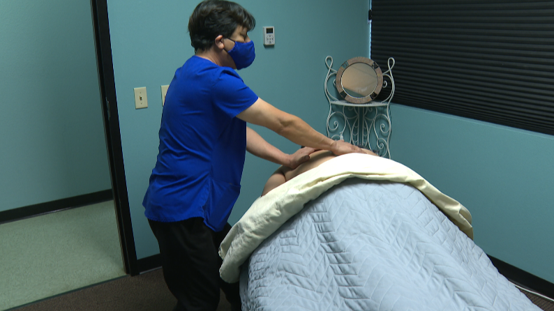 Pueblo man with impaired vision overcomes pandemic to graduate, open mobile massage service - Vimarsana News