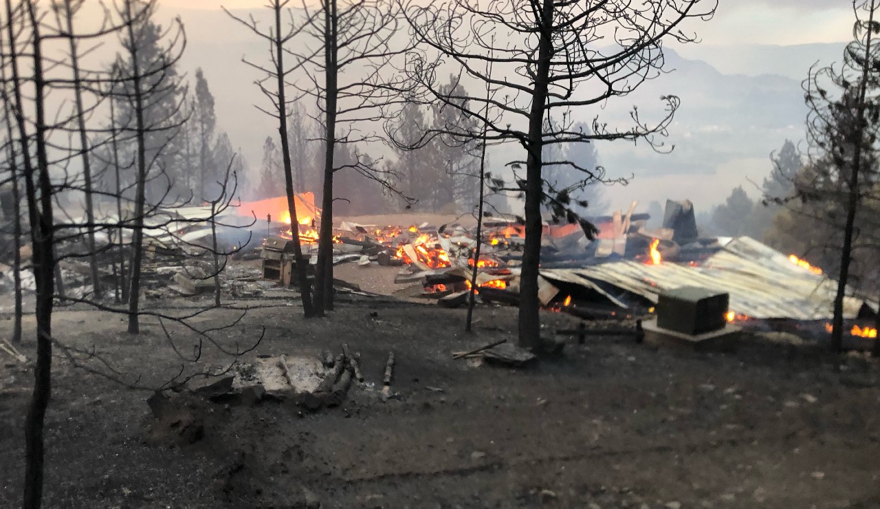 Sheriff: 5 homes confirmed lost to Elmo Fire - Vimarsana News