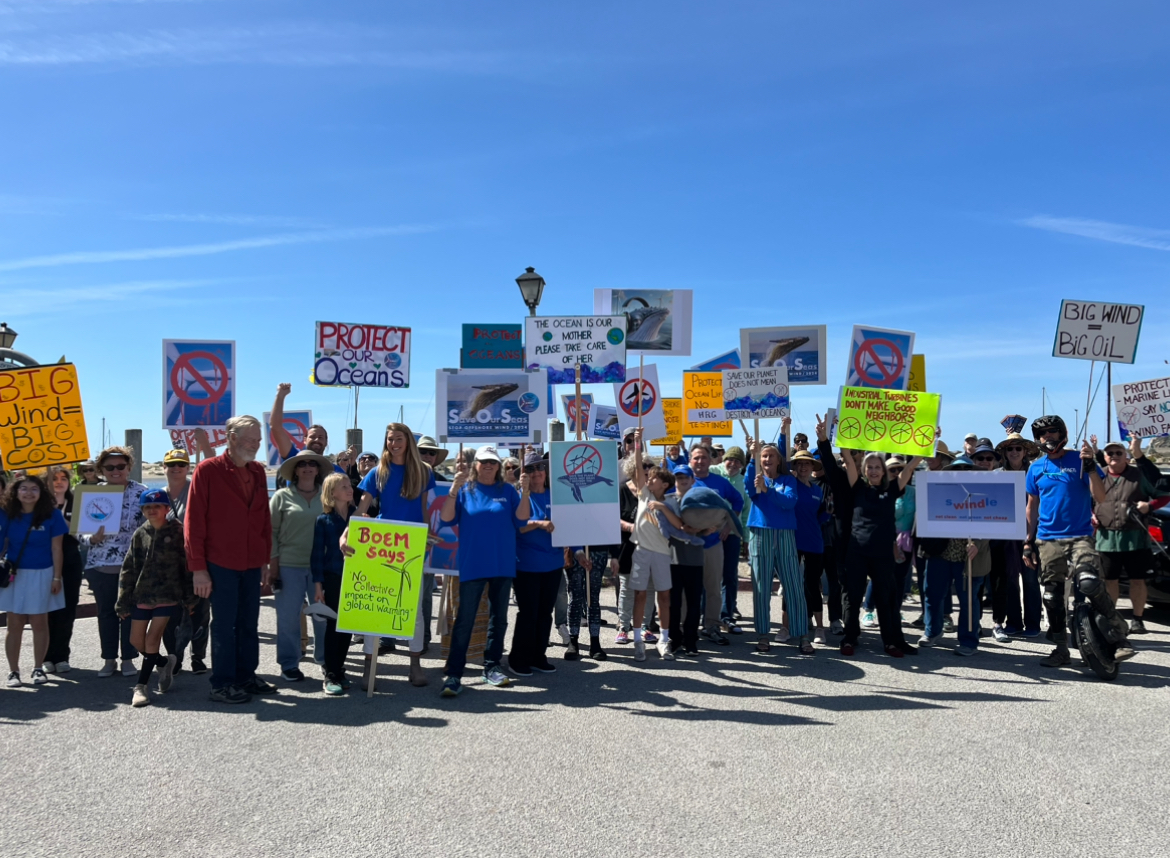 People around SLO County protest against proposed offshore wind project - Vimarsana News