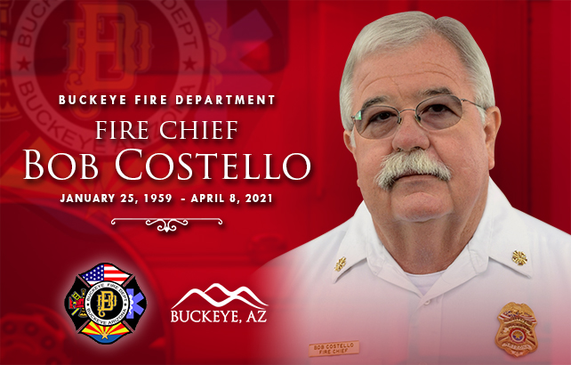 Buckeye Fire Chief Bob Costello dies unexpectedly, department says - Vimarsana News