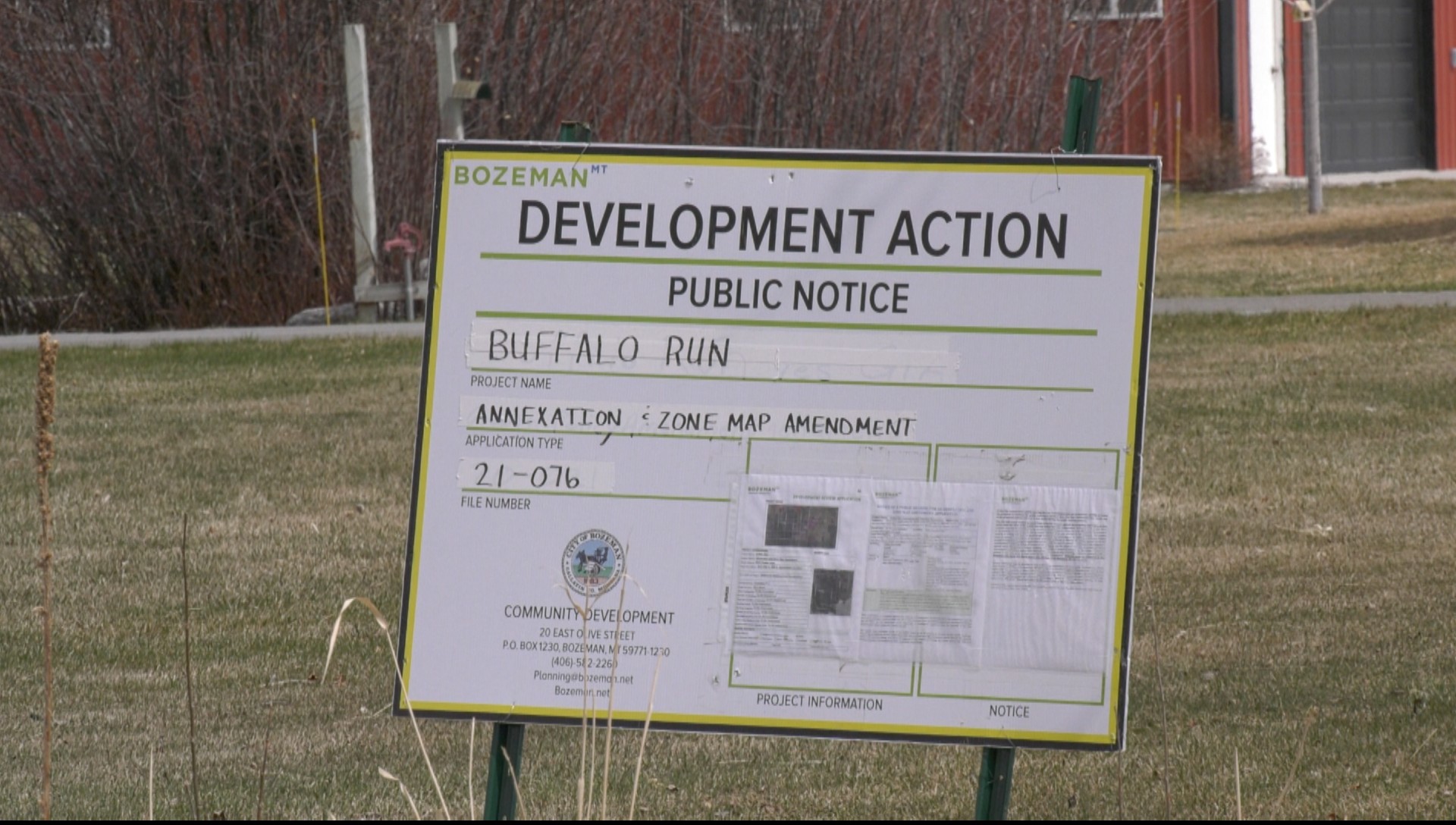 Bozeman City Commission approves Buffalo Run Annexation, High Density Zoning off of Fowler Lane - Vimarsana News