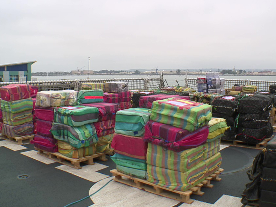 Over 33,000 pounds of cocaine worth $468M offloaded by Coast Guard in San Diego - Vimarsana News