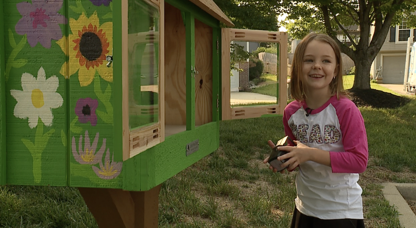 Young girls' dream of being a Little Free Librarian comes true - Vimarsana News