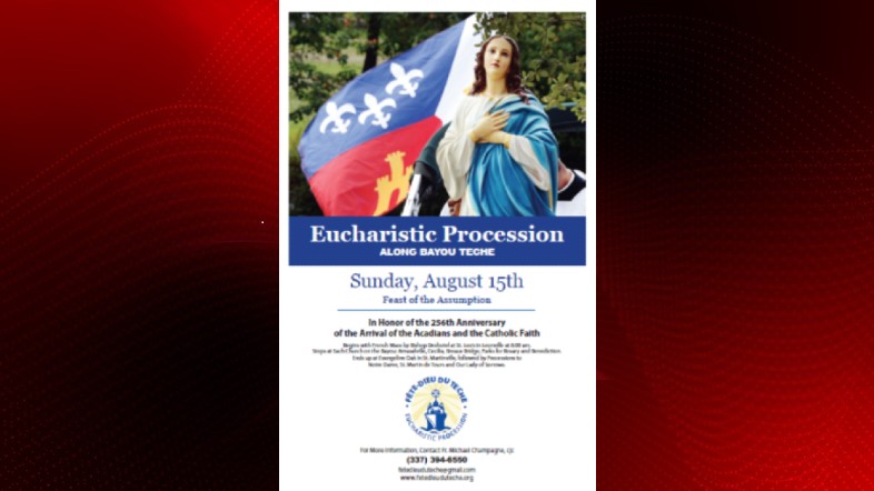 Seventh Annual Fête-Dieu du Teche set for August 15 - Vimarsana News