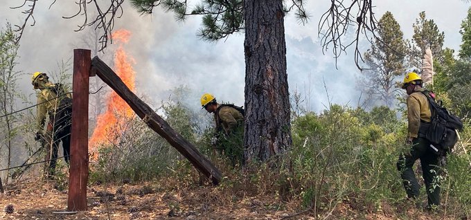 Containment of Dolan Fire in Big Sur grows to 46%, increased fire activity still a concern this weekend