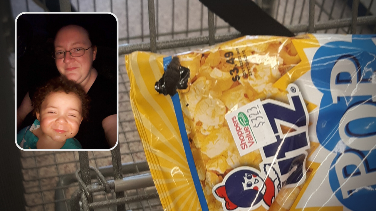 Woman finds snake inside popcorn bag at grocery store - Vimarsana News