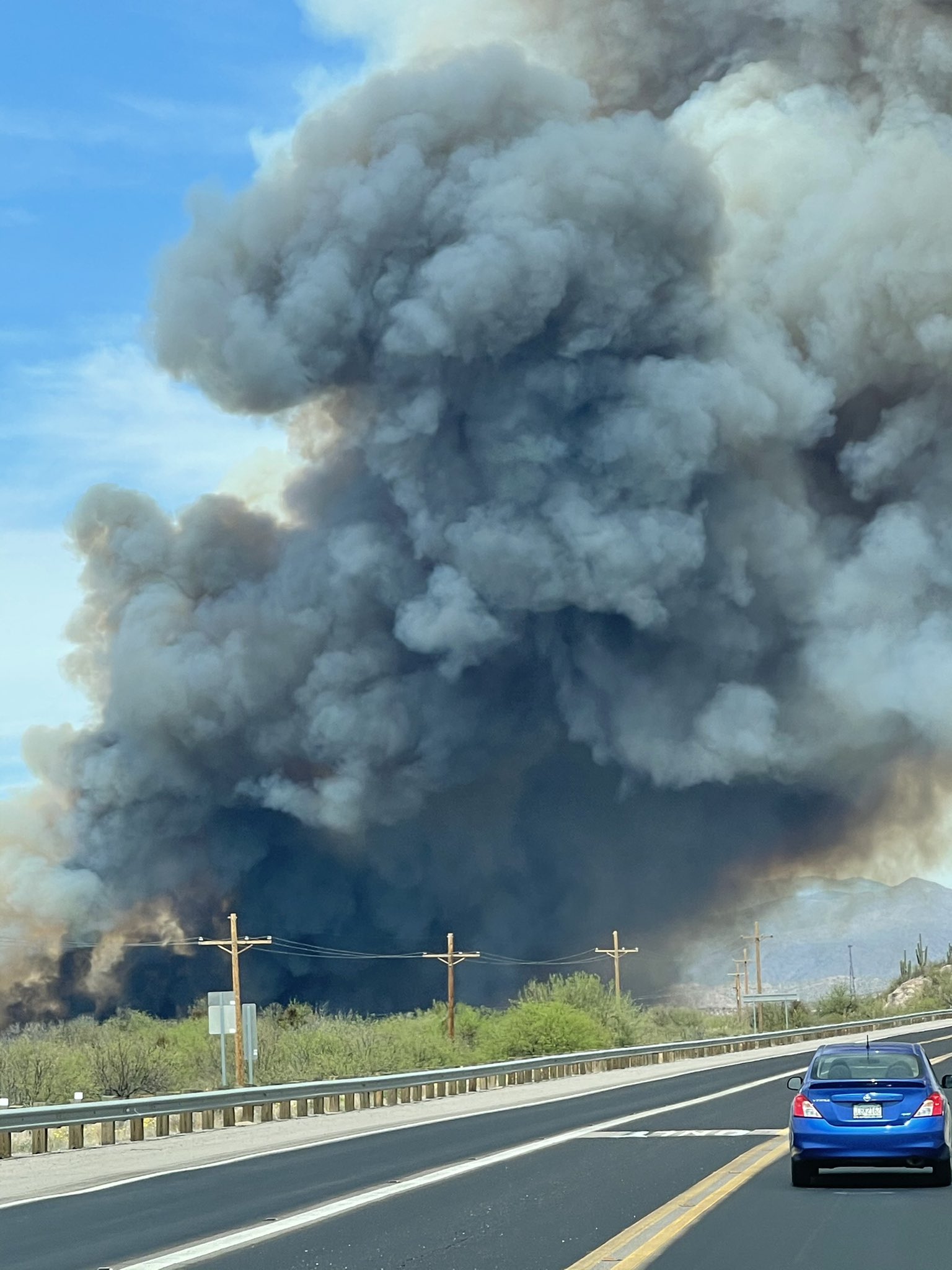 Evacuations ordered as crews battle Margo Fire in Dudleyville, Pinal County - Vimarsana News