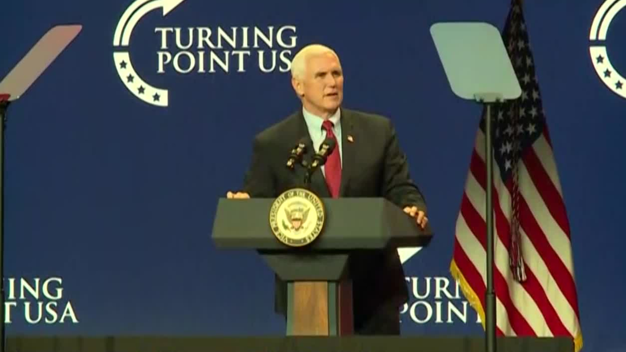 Vice President Mike Pence speaks at Turning Point USA conference in West Palm Beach - Vimarsana News
